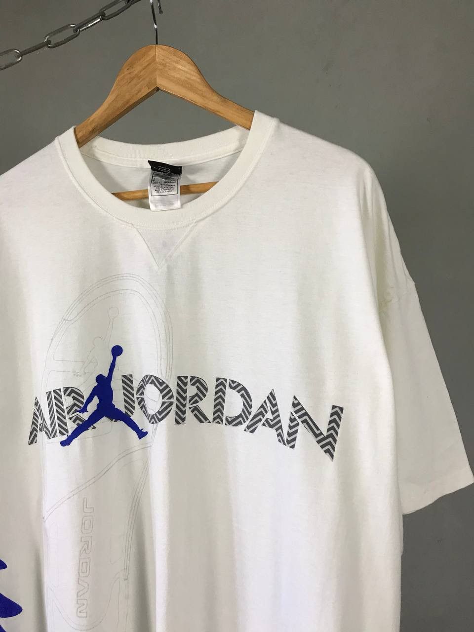 Jordan Brand × Vintage Air Jordan brand vintage streetwear tee Size US XXL / EU 58 / 5 - 2 Thumbnail