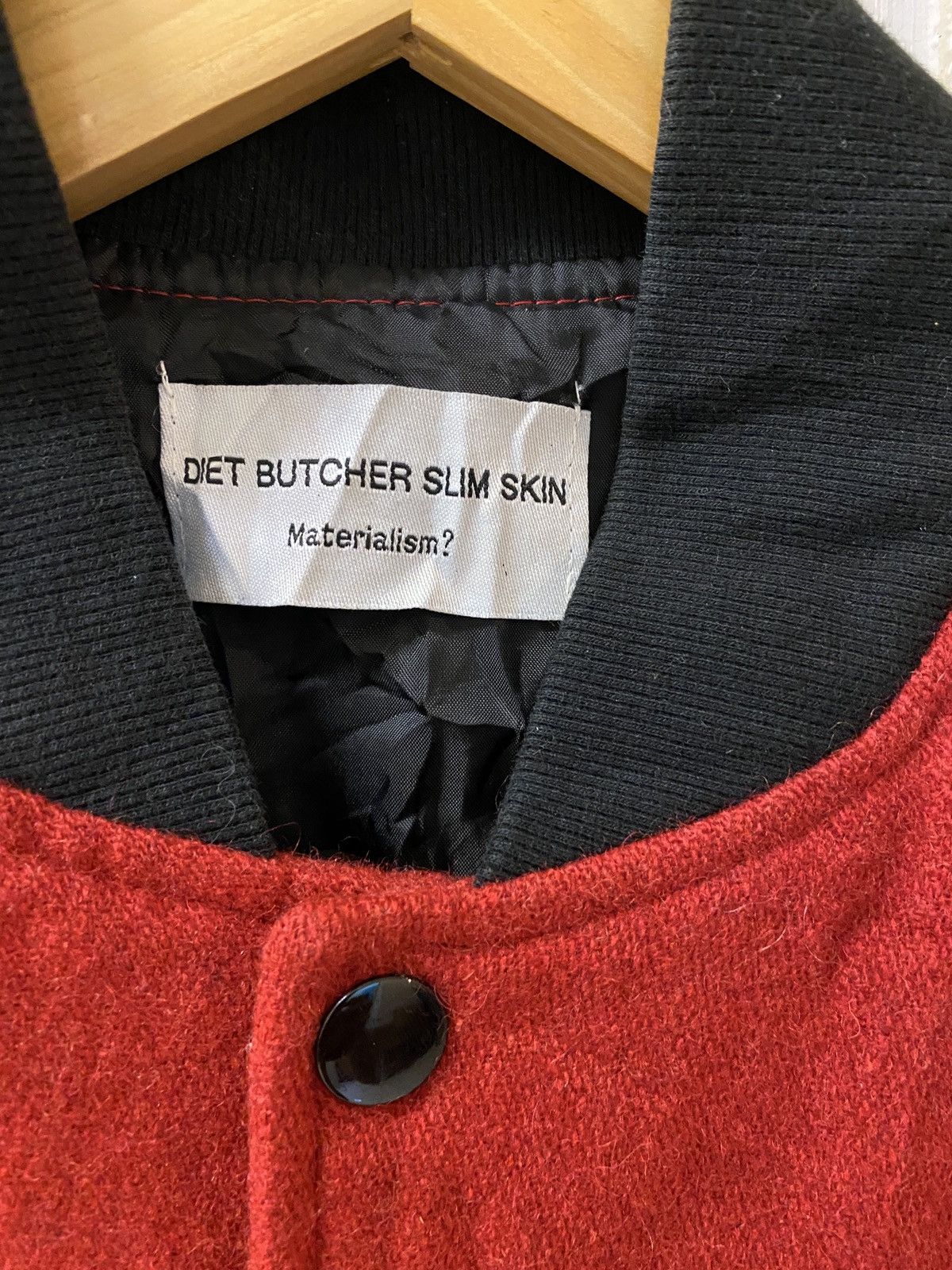 Diet Butcher Slim Skin × Japanese Brand DBSS eye illuminati varsity jacket Size US S / EU 44-46 / 1 - 9 Thumbnail