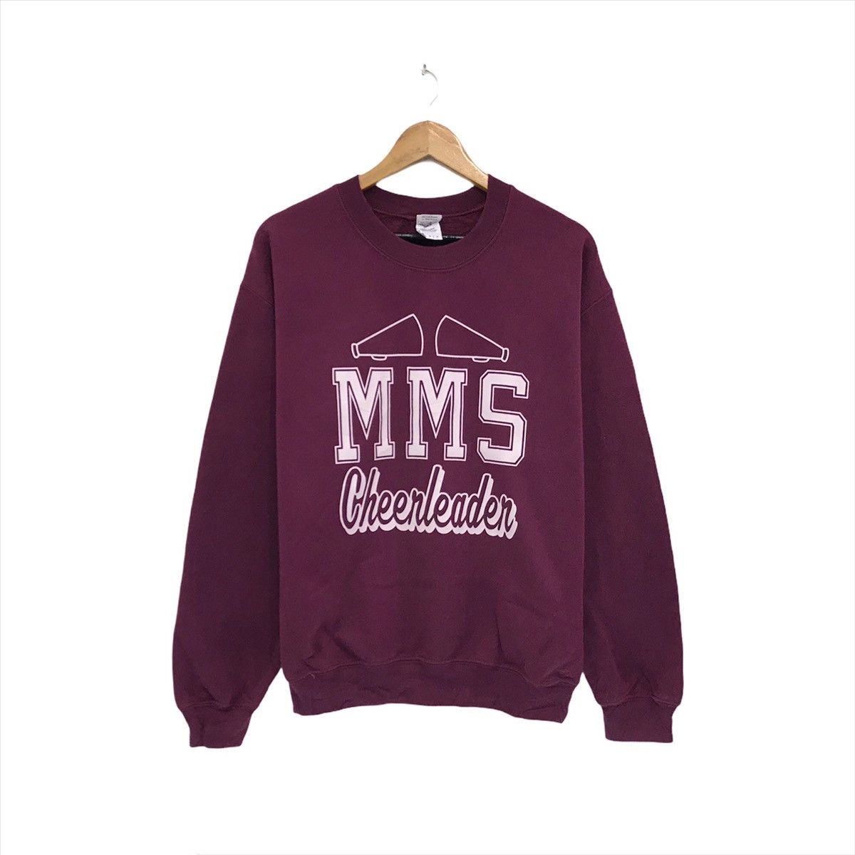 Gildan × Vintage Vintage MMS Cheerleader Sweatshirt Biglogo Basketball Size US M / EU 48-50 / 2 - 1 Thumbnail