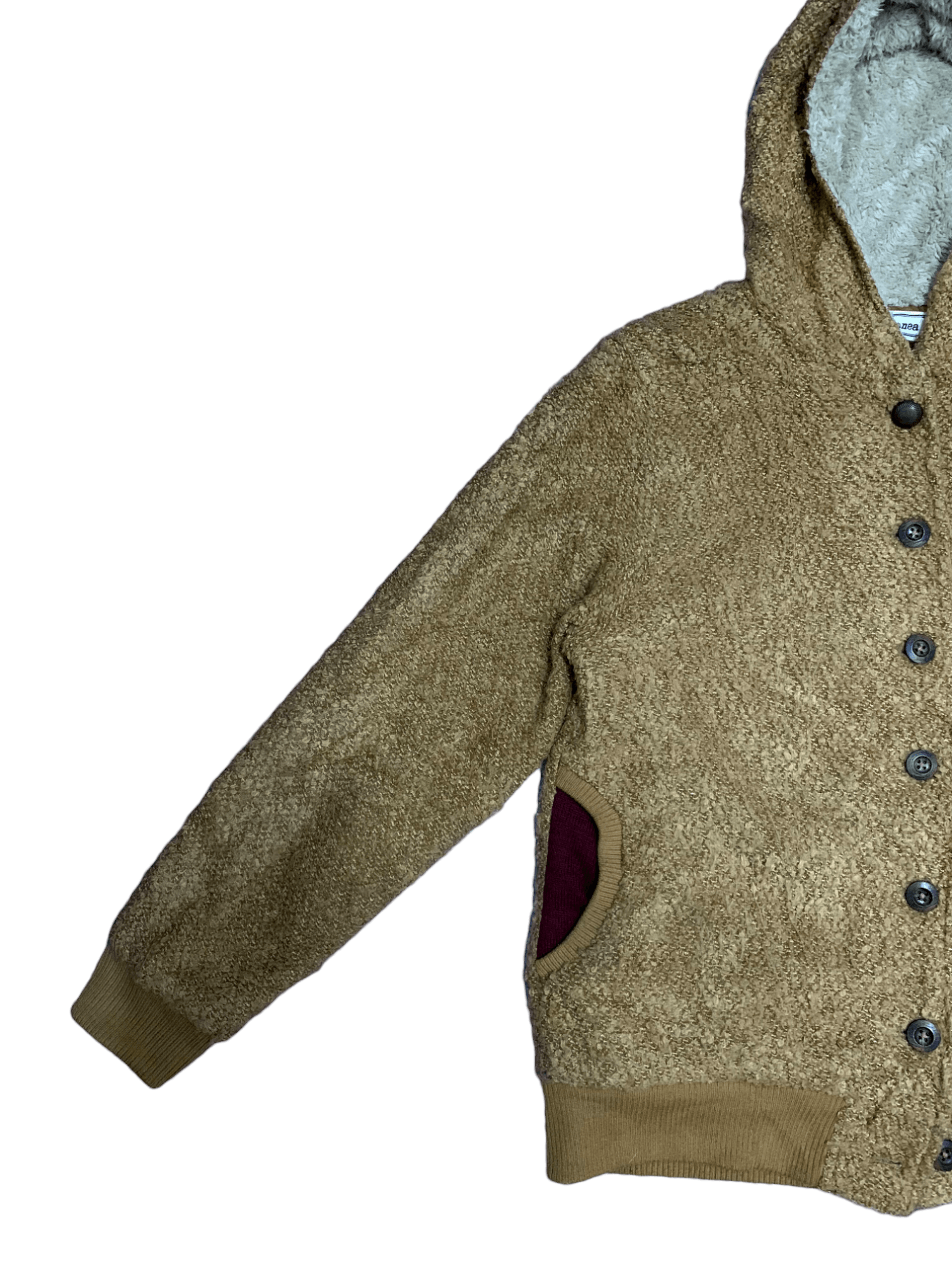Japanese Brand Vintage Japanese Brand Fleece Lined Wool Hoodie Size US M / EU 48-50 / 2 - 9 Thumbnail