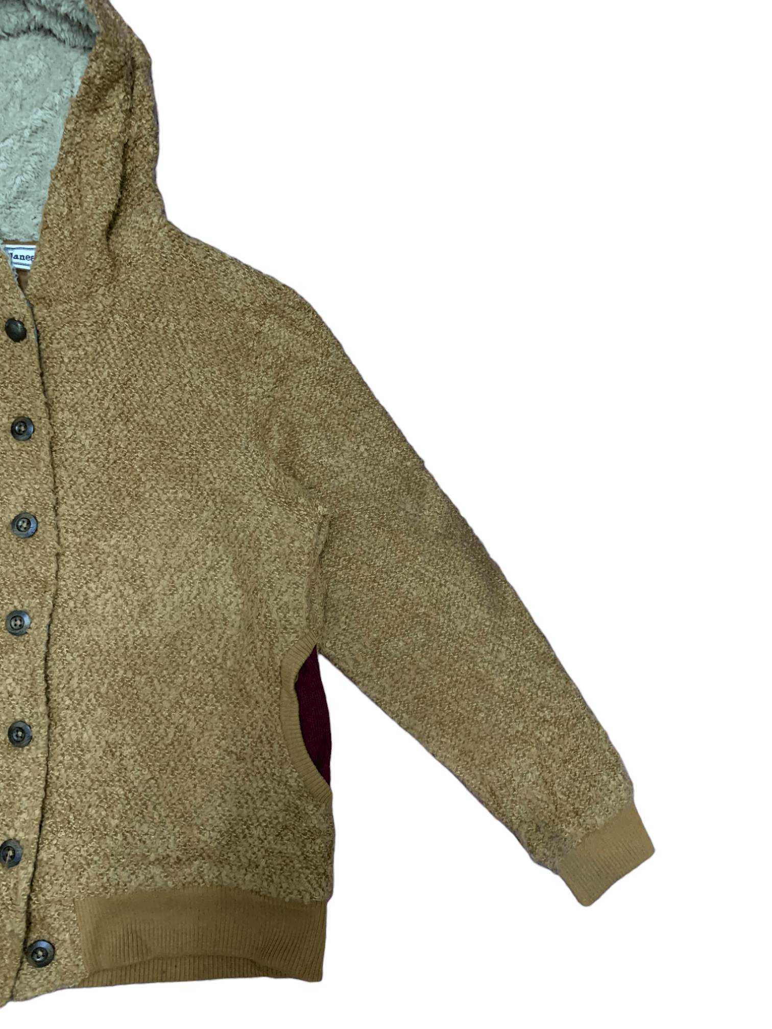 Japanese Brand Vintage Japanese Brand Fleece Lined Wool Hoodie Size US M / EU 48-50 / 2 - 10 Thumbnail