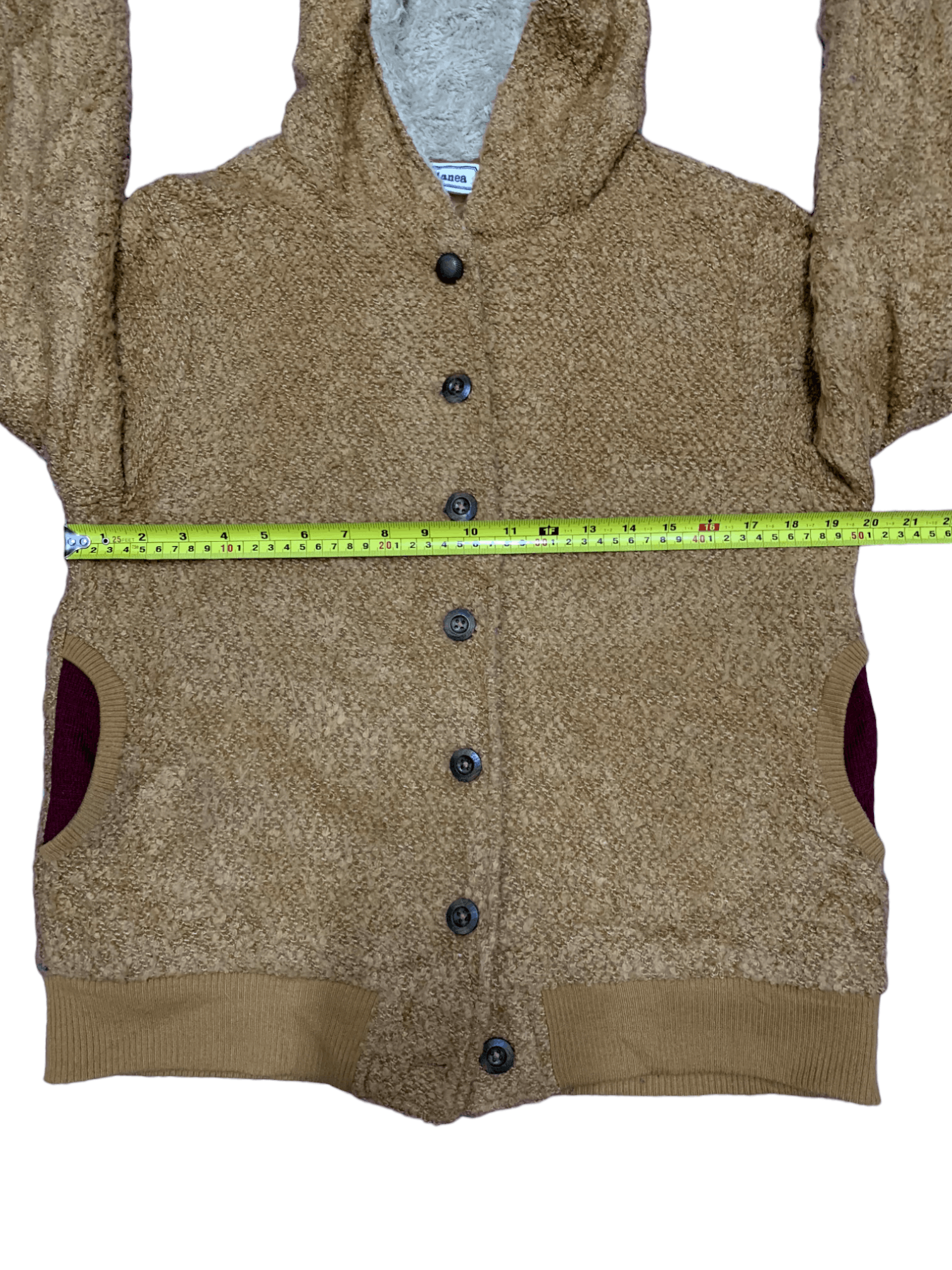 Japanese Brand Vintage Japanese Brand Fleece Lined Wool Hoodie Size US M / EU 48-50 / 2 - 11 Thumbnail