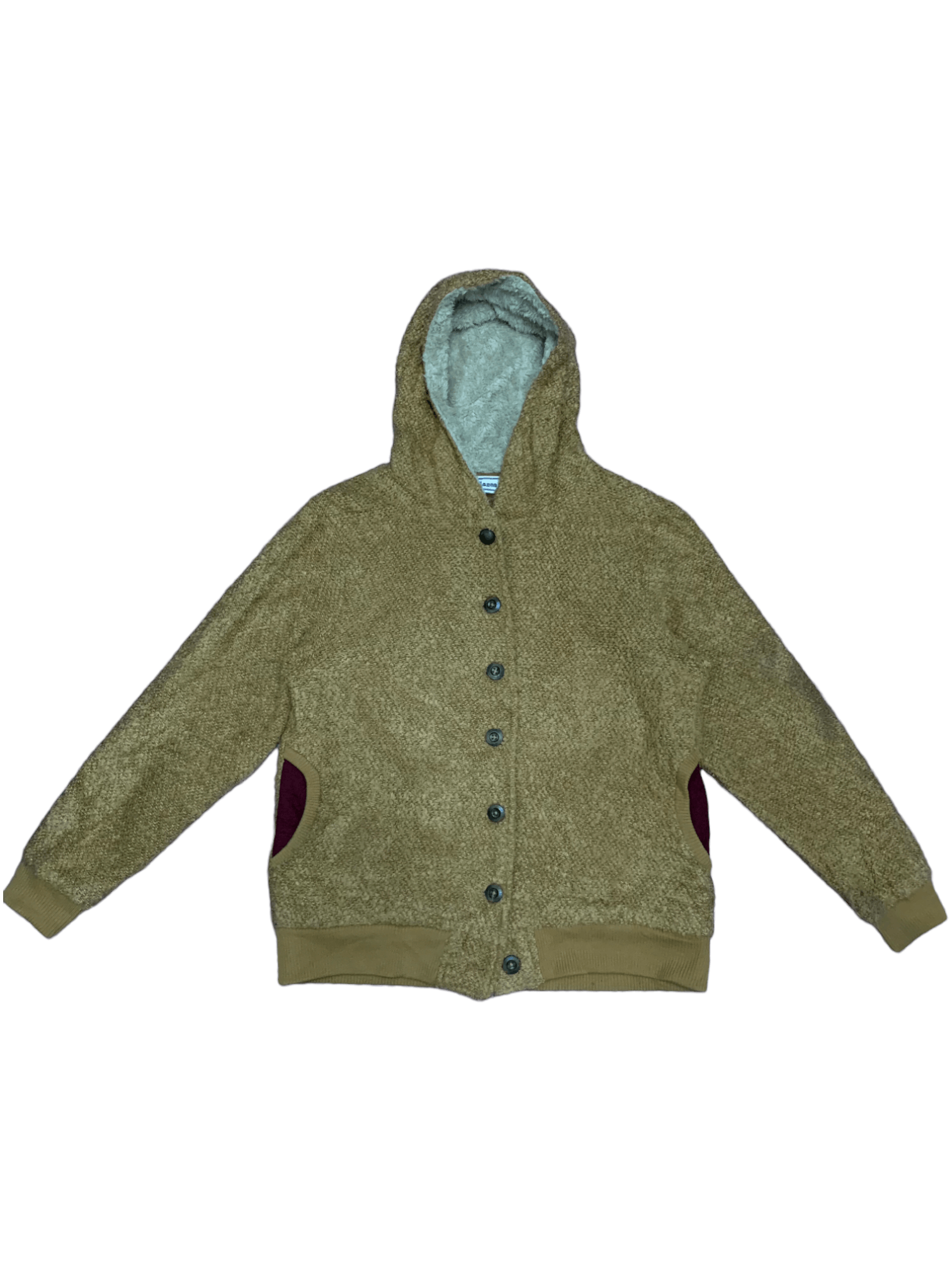 Japanese Brand Vintage Japanese Brand Fleece Lined Wool Hoodie Size US M / EU 48-50 / 2 - 1 Thumbnail