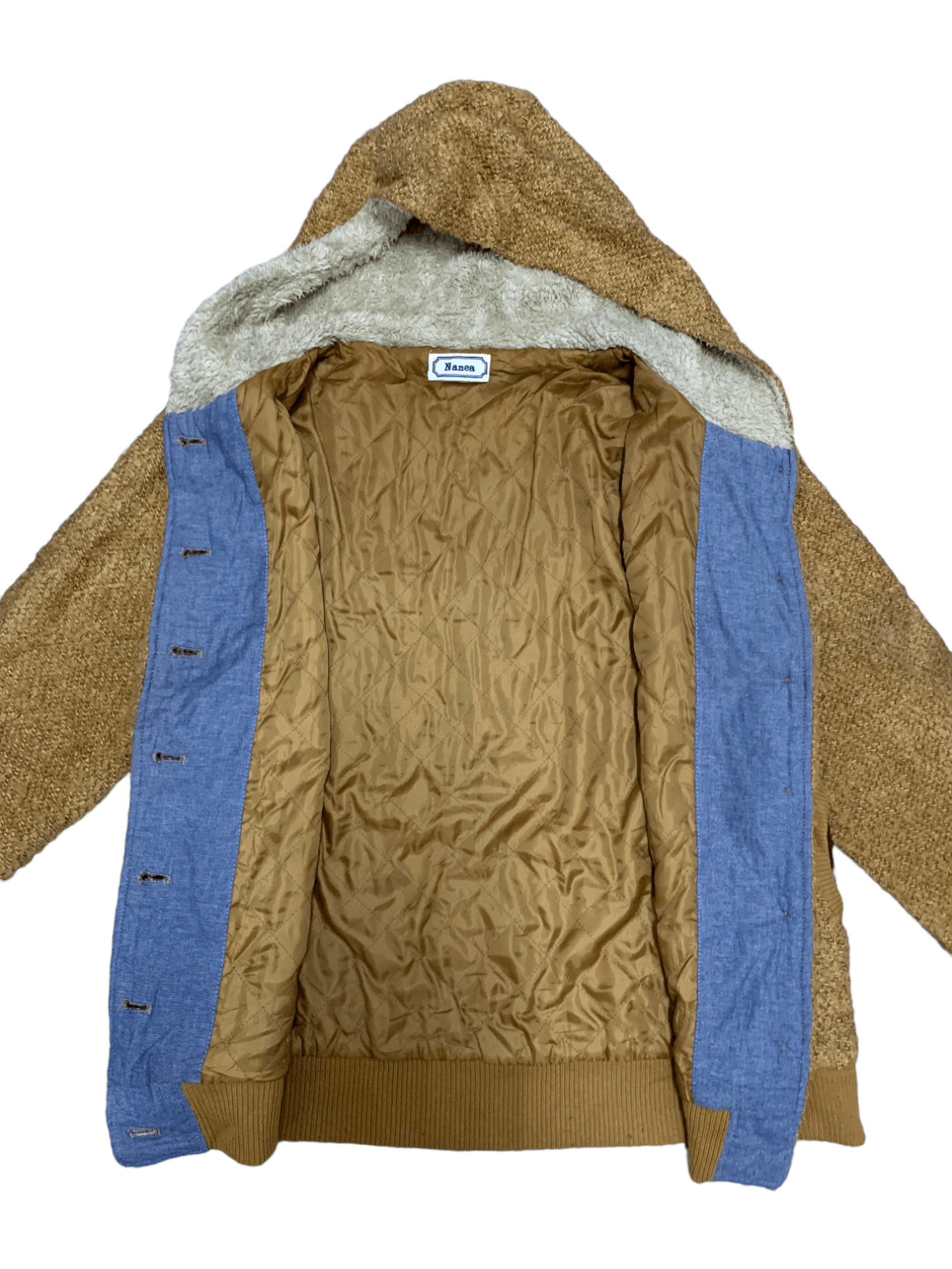 Japanese Brand Vintage Japanese Brand Fleece Lined Wool Hoodie Size US M / EU 48-50 / 2 - 6 Thumbnail