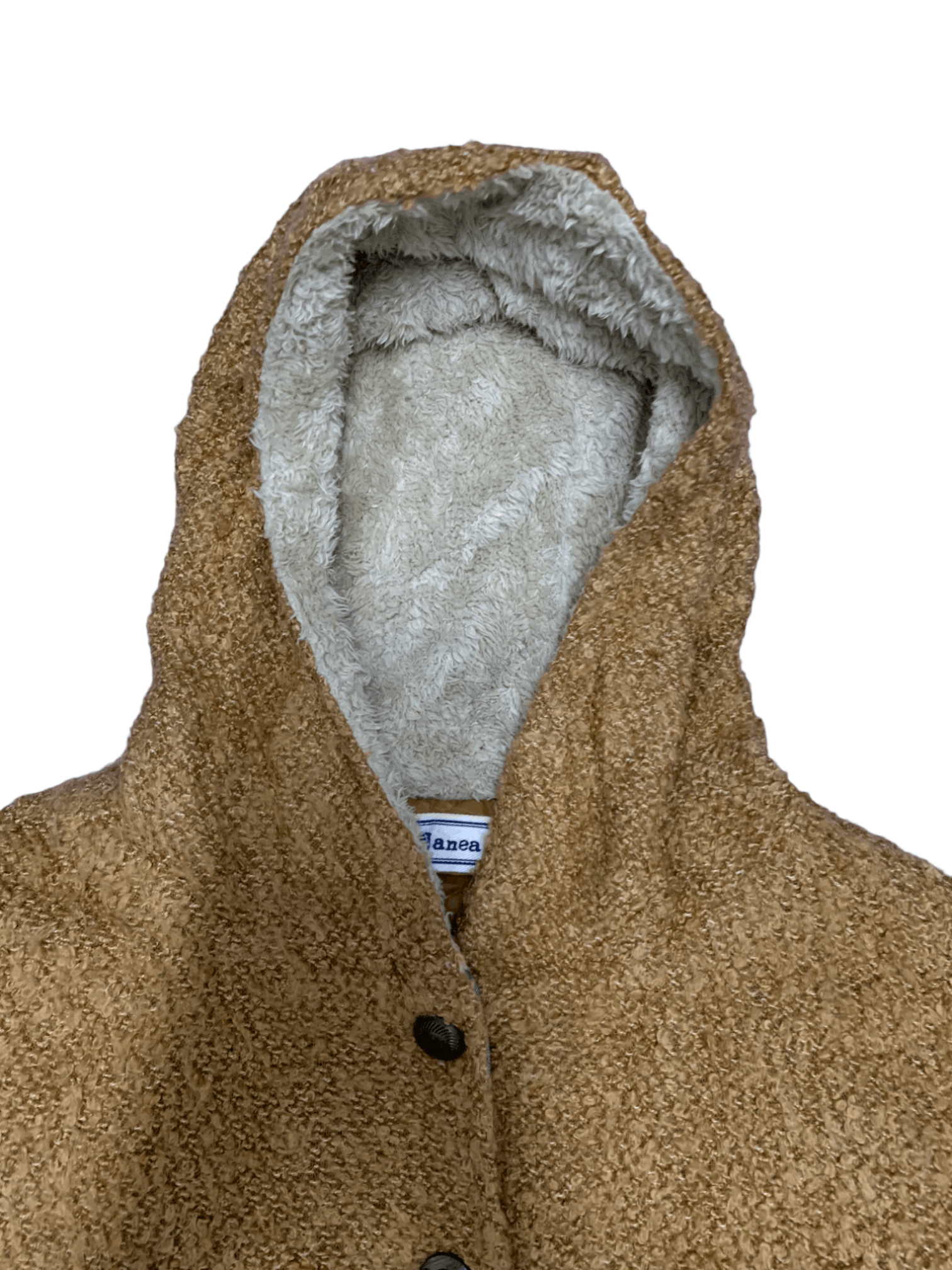 Japanese Brand Vintage Japanese Brand Fleece Lined Wool Hoodie Size US M / EU 48-50 / 2 - 8 Thumbnail