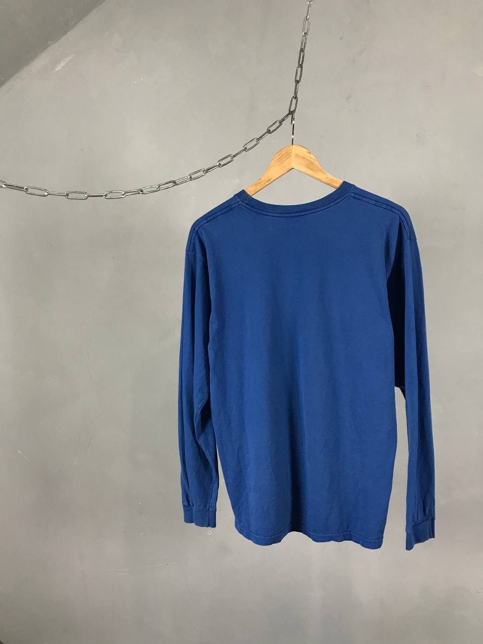Nike × Vintage Nike swoosh streetwear vintage center logo longsleeve Size US M / EU 48-50 / 2 - 4 Thumbnail