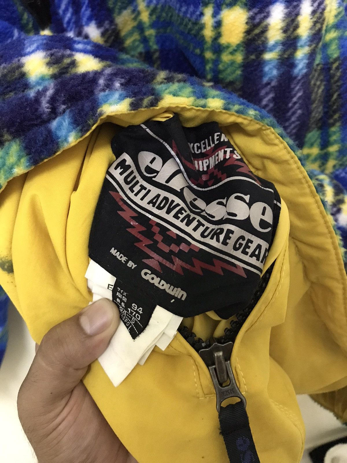 Ellesse × Goldwin Vintage Ellesse Multi Advanture Gear Reversible Ski Jacket Size US L / EU 52-54 / 3 - 21 Thumbnail