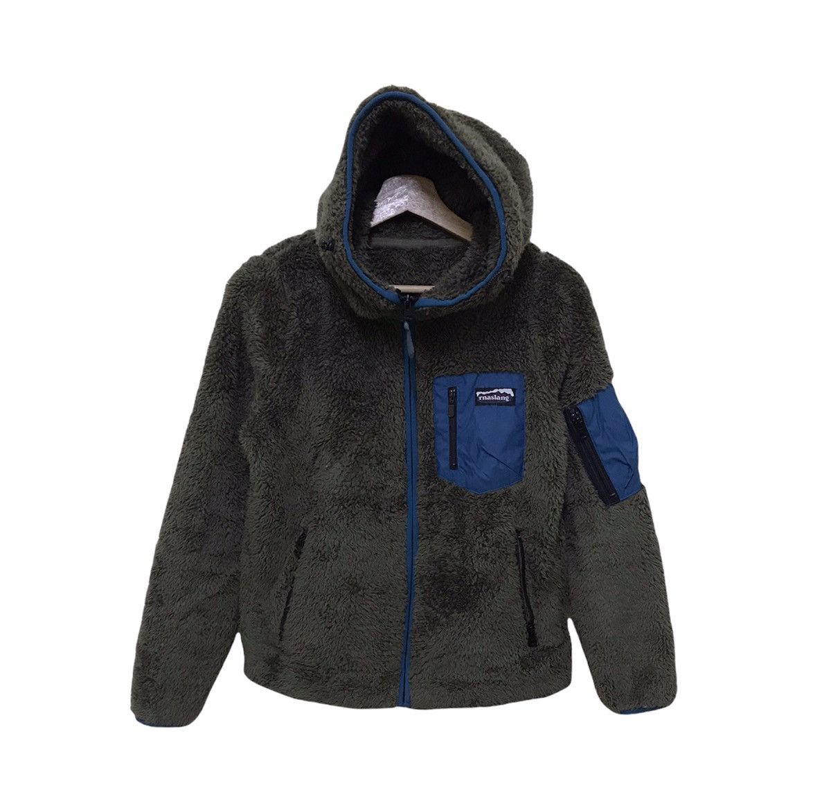 Japanese Brand × Patagonia Vintage Rnaslang Hoodie Fleece Jacket Patagonia Inspired Size US XS / EU 42 / 0 - 1 Thumbnail
