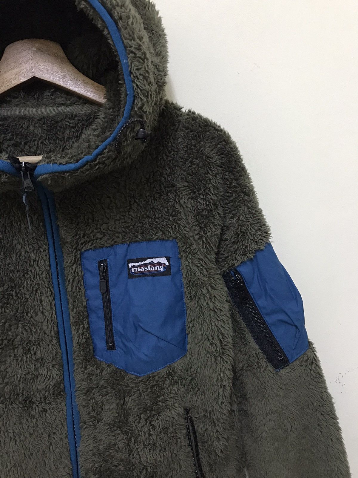 Japanese Brand × Patagonia Vintage Rnaslang Hoodie Fleece Jacket Patagonia Inspired Size US XS / EU 42 / 0 - 4 Thumbnail