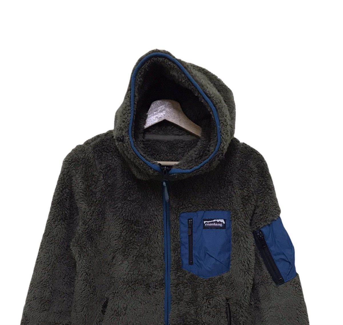 Japanese Brand × Patagonia Vintage Rnaslang Hoodie Fleece Jacket Patagonia Inspired Size US XS / EU 42 / 0 - 2 Thumbnail