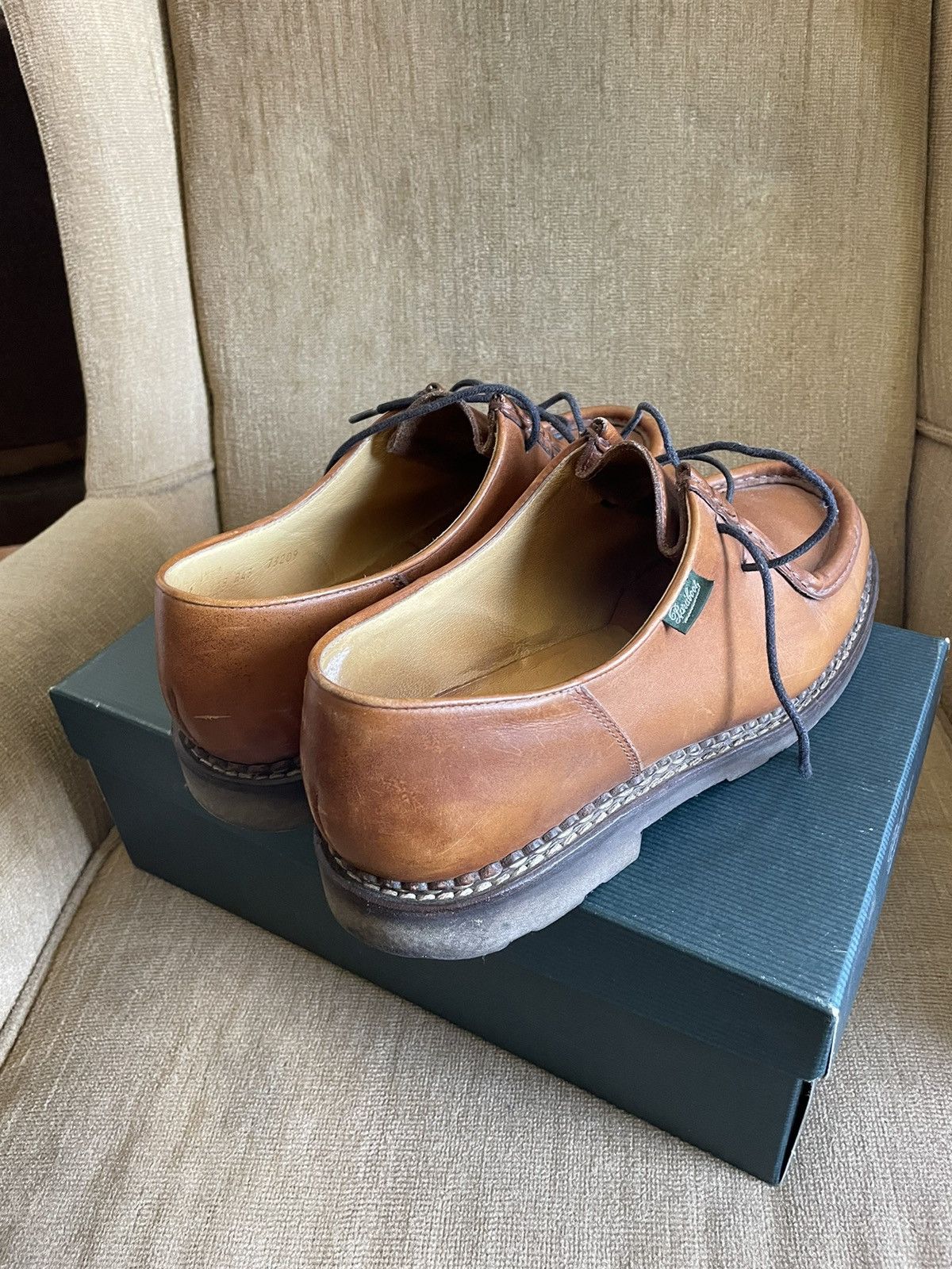 Paraboot michael ミカエル size41 Paraboot VERY RARE PARABOOT MICHAEL LEOPARD X THE NEXT DOOR