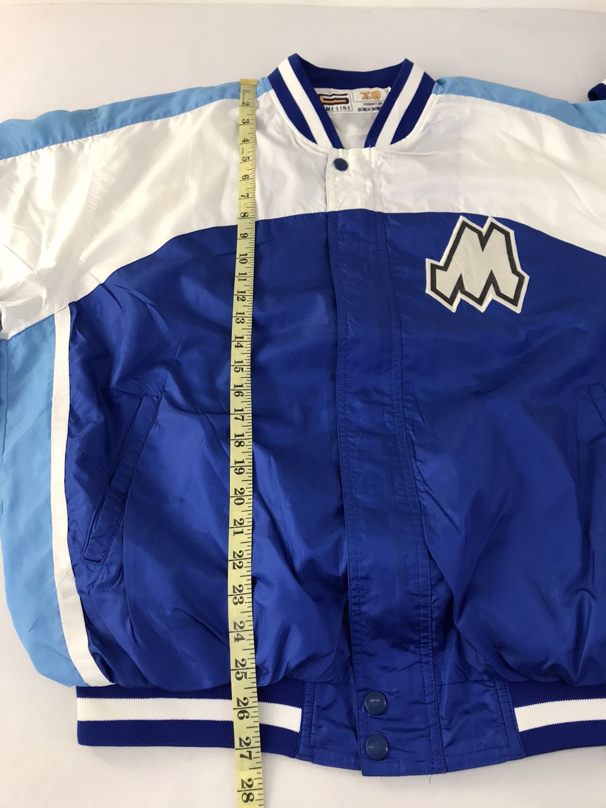 Bench Gameline XO Bench Warmer Koshigawa M Varsity Zip Snap Button Size US XL / EU 56 / 4 - 11 Thumbnail