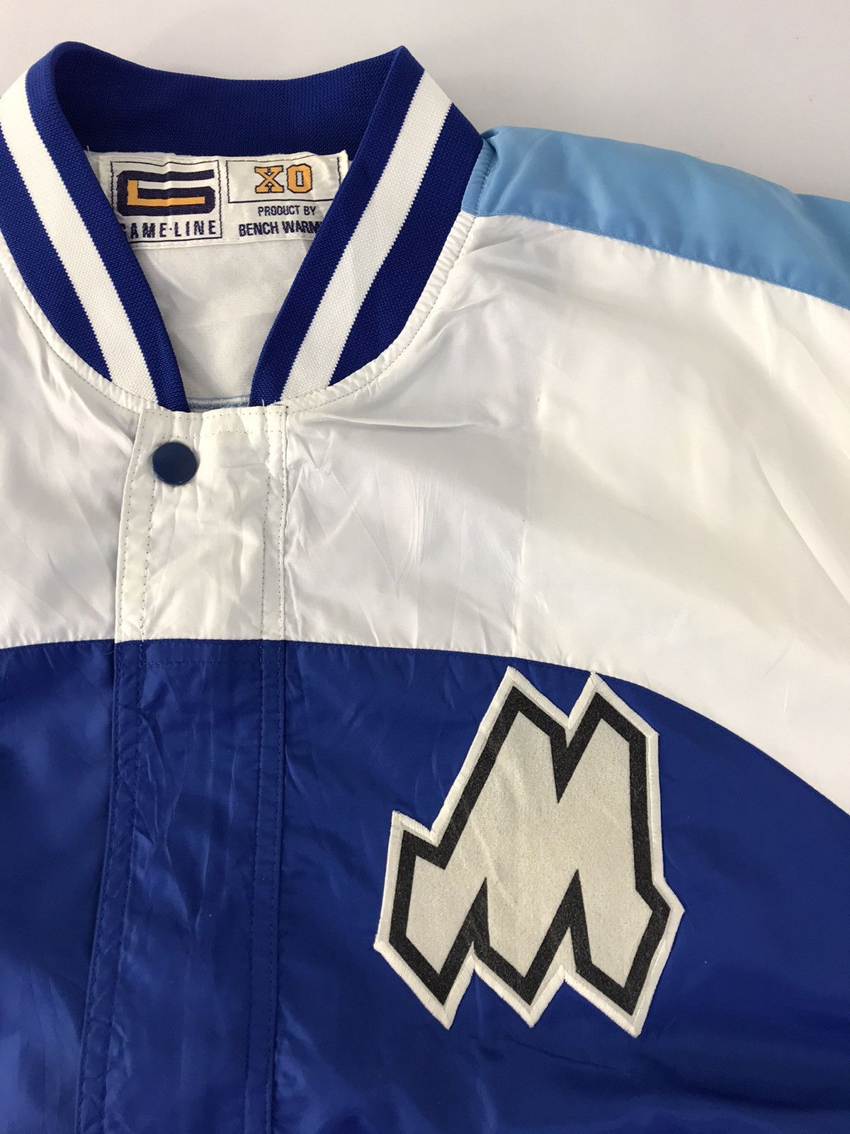 Bench Gameline XO Bench Warmer Koshigawa M Varsity Zip Snap Button Size US XL / EU 56 / 4 - 2 Thumbnail