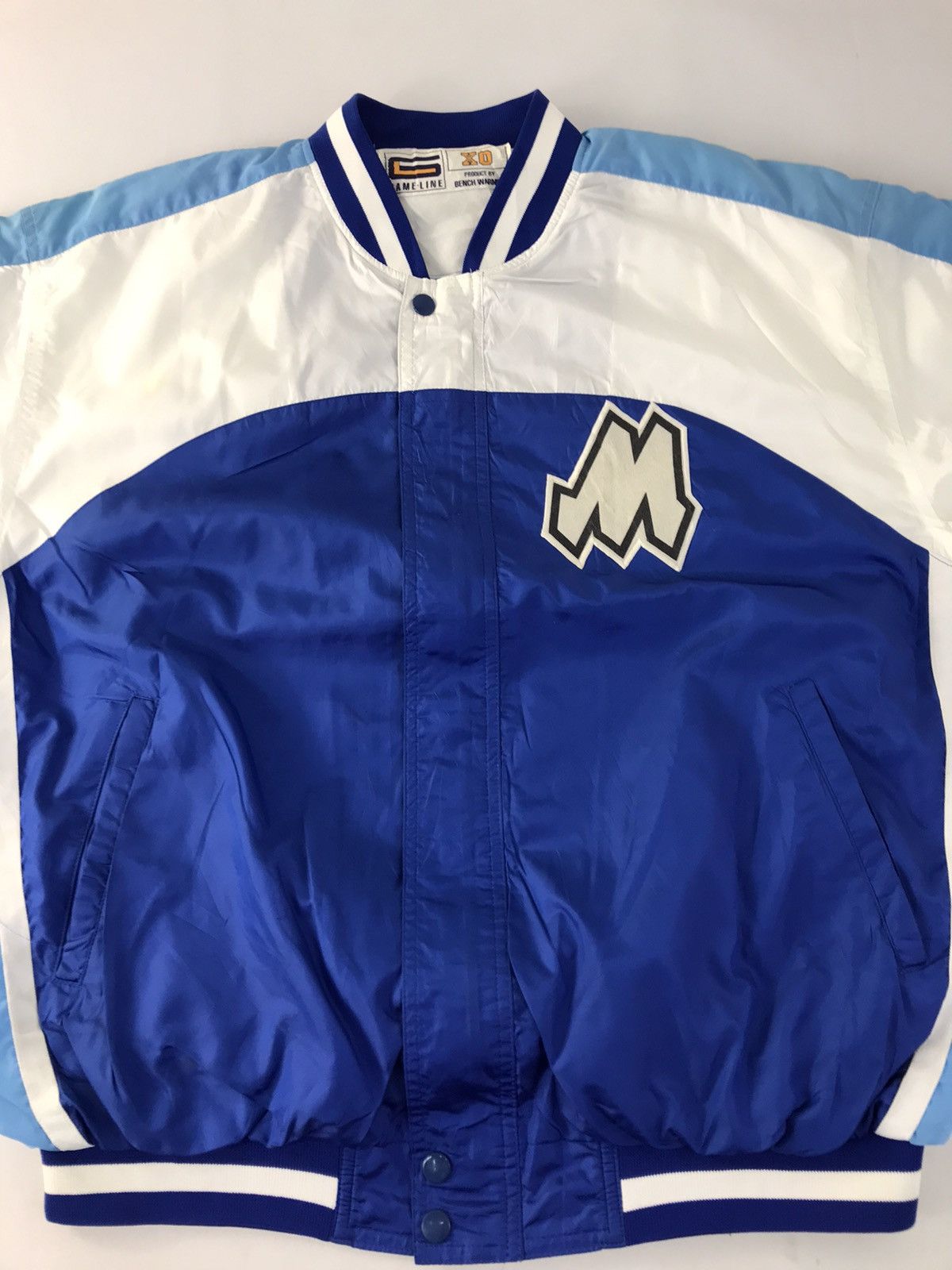 Bench Gameline XO Bench Warmer Koshigawa M Varsity Zip Snap Button Size US XL / EU 56 / 4 - 3 Thumbnail