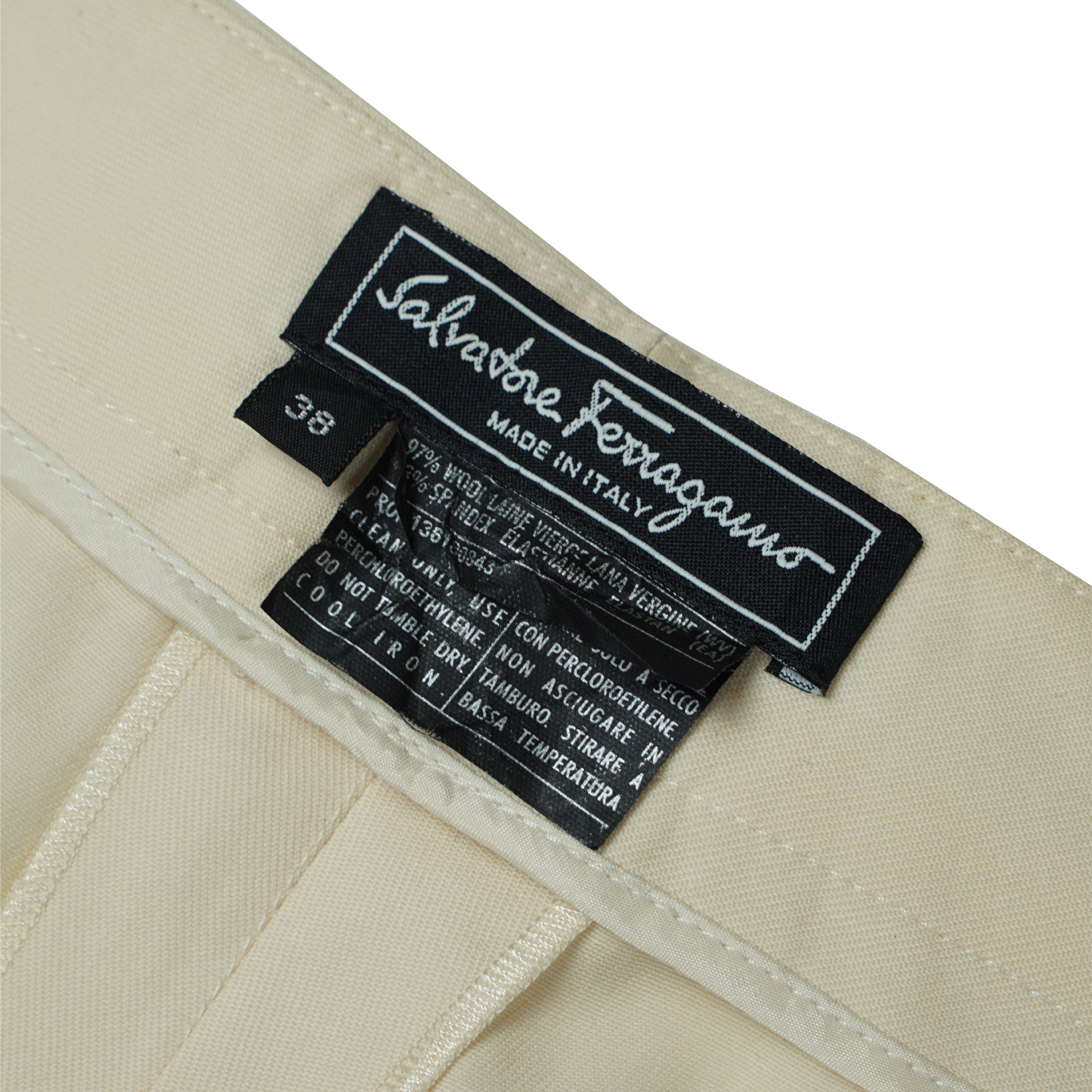 Salvatore Ferragamo *NoTariff Salvatore Ferragamo Women Pants Size 29" - 3 Thumbnail
