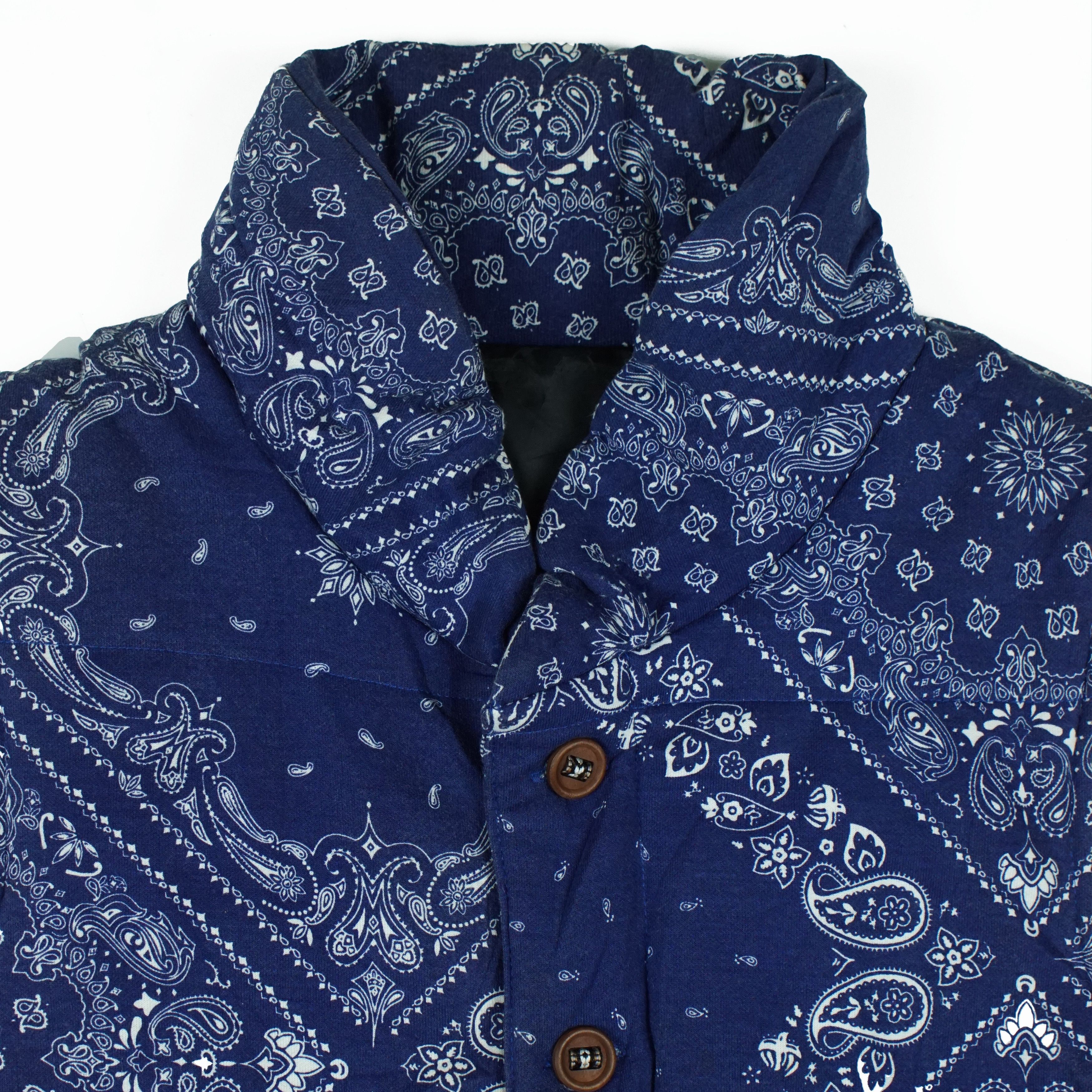 Japanese Brand Japan Bandana Paisley Vest Size US S / EU 44-46 / 1 - 4 Thumbnail