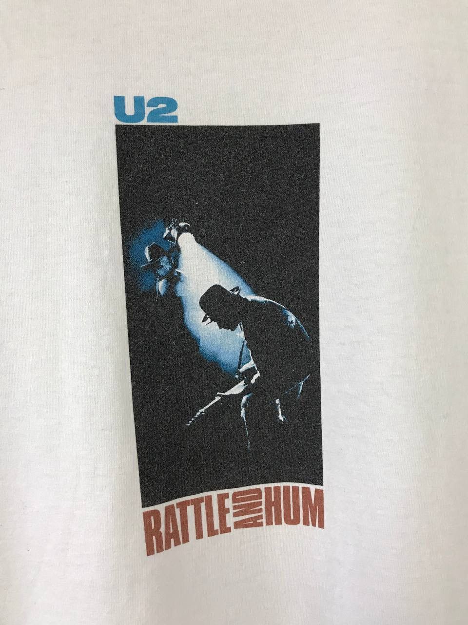 Band Tees × Vintage U2 1988 Ruttle and Hum vintage rock band tee Size US L / EU 52-54 / 3 - 3 Thumbnail