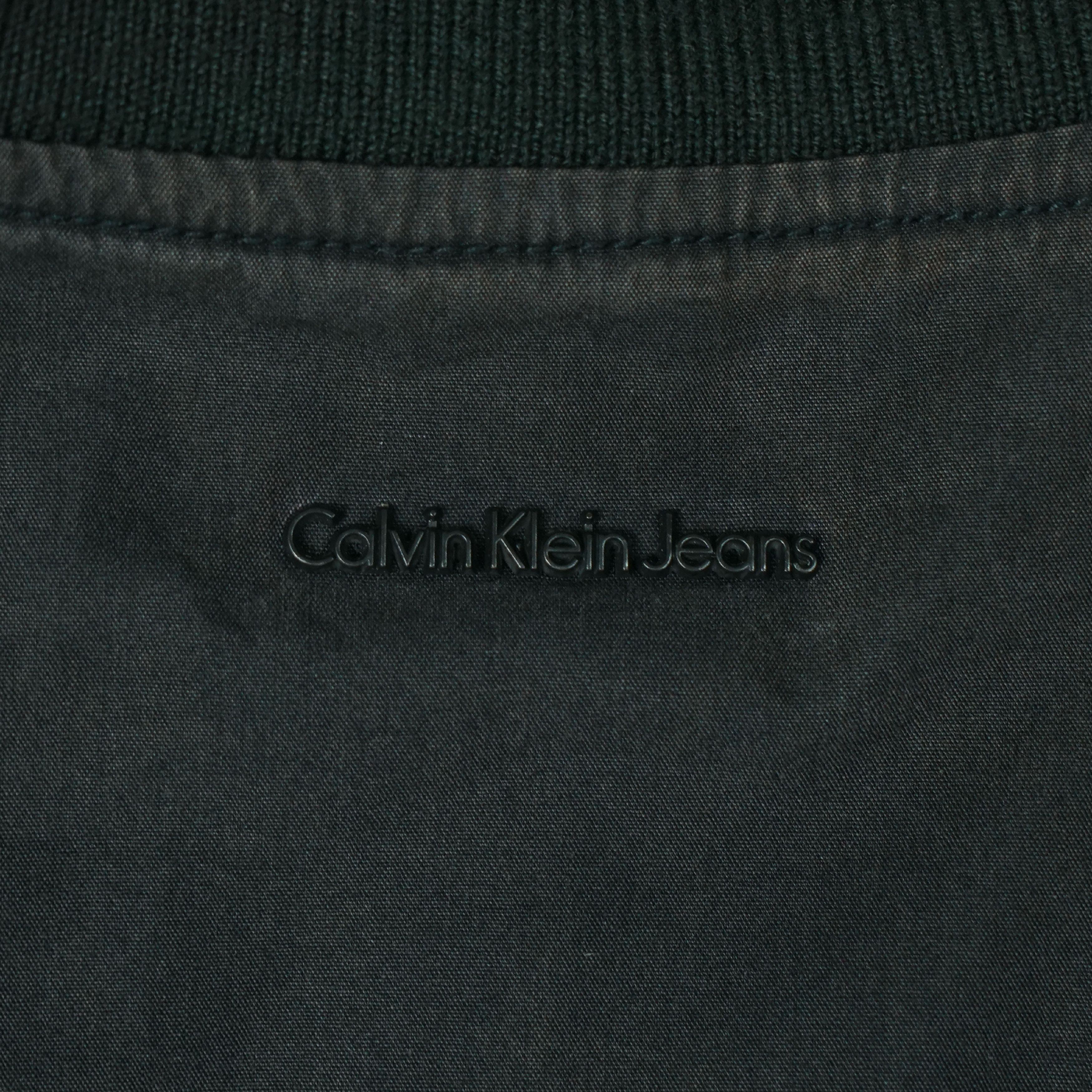 Calvin Klein *NoTariff Calvin Klein Debossed Logo Bomber Jacket Size US L / EU 52-54 / 3 - 6 Thumbnail