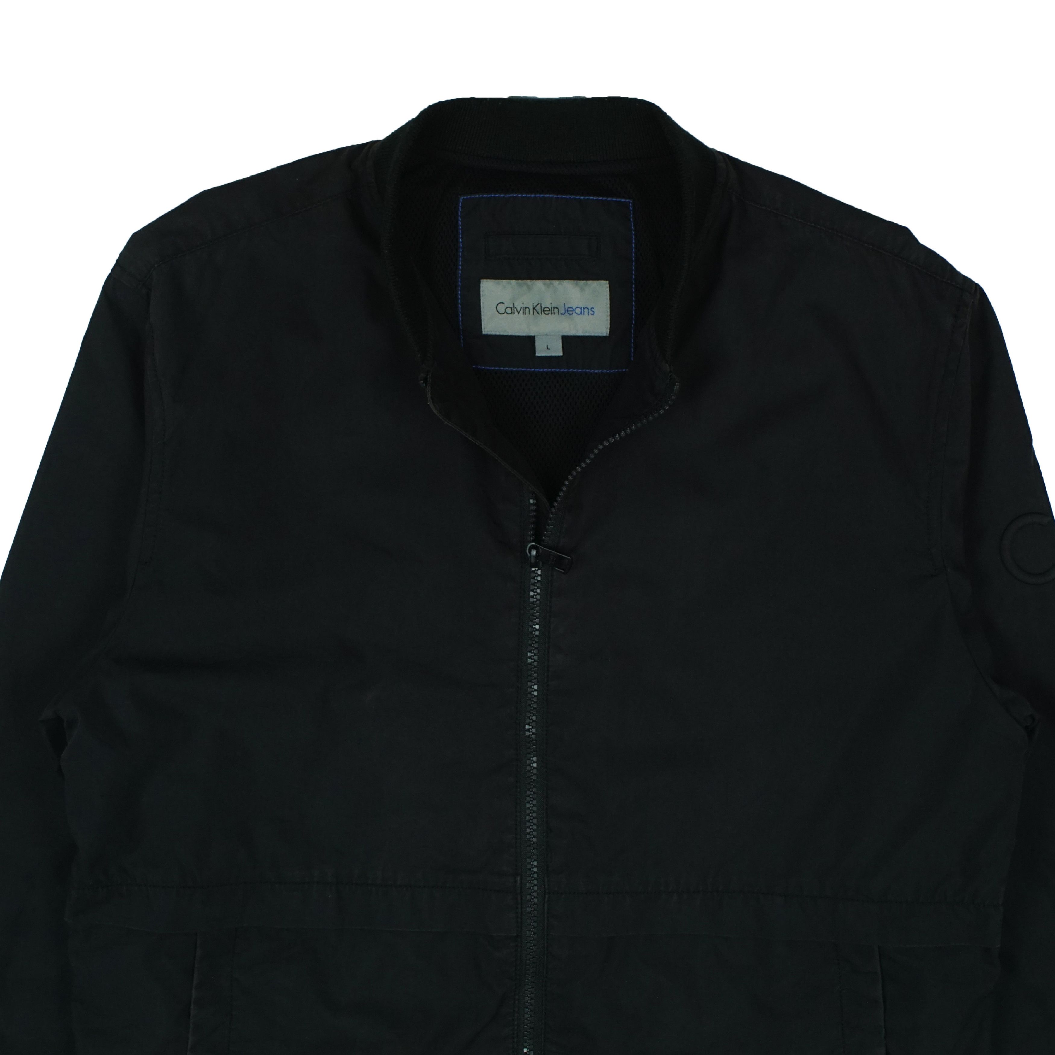 Calvin Klein *NoTariff Calvin Klein Debossed Logo Bomber Jacket Size US L / EU 52-54 / 3 - 2 Thumbnail