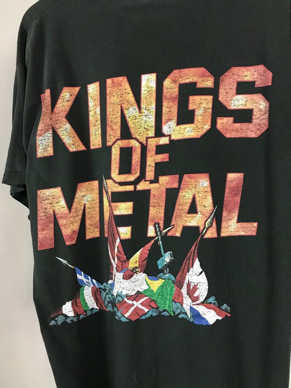 Band Tees Manowar vintage rock band tee Size US XL / EU 56 / 4 - 5 Thumbnail