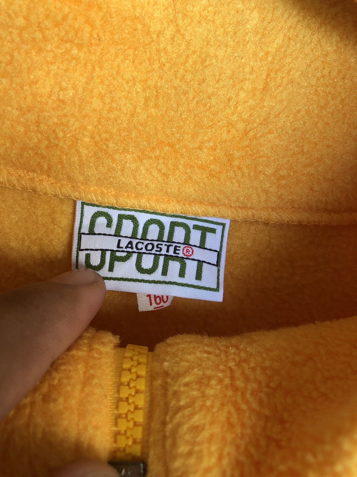 Lacoste Vintage Lacoste Small Logo Polartec Fleece Sweater Size US S / EU 44-46 / 1 - 10 Thumbnail