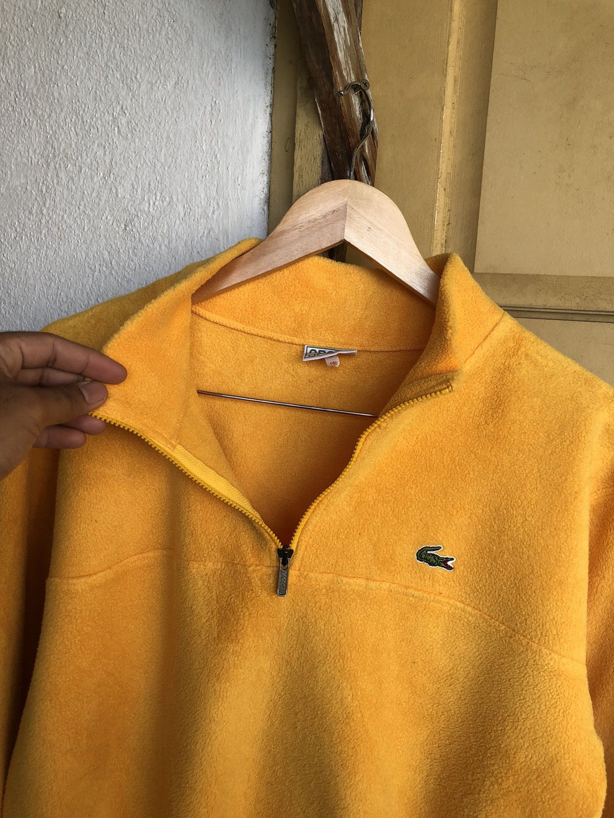 Lacoste Vintage Lacoste Small Logo Polartec Fleece Sweater Size US S / EU 44-46 / 1 - 8 Thumbnail