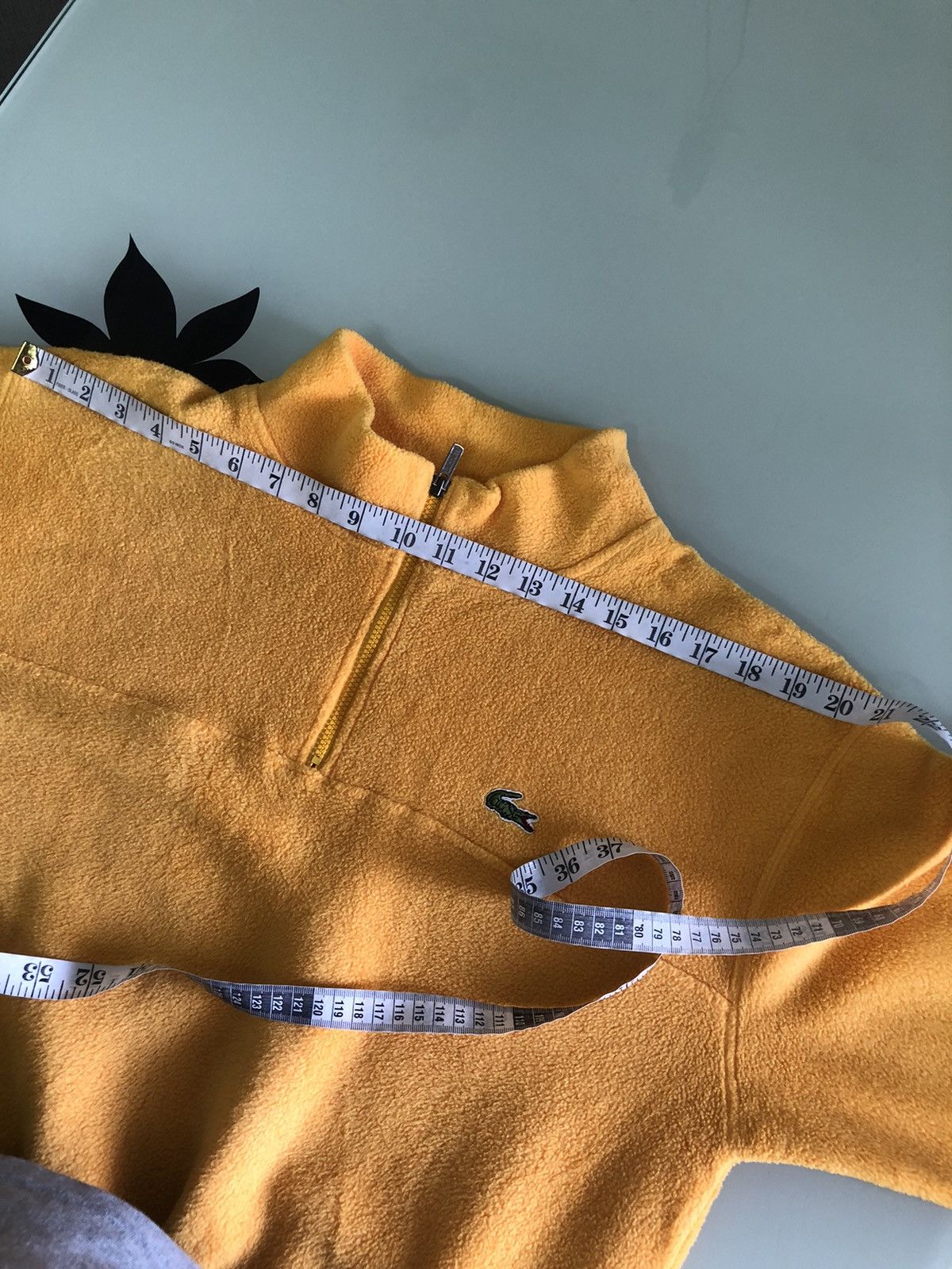Lacoste Vintage Lacoste Small Logo Polartec Fleece Sweater Size US S / EU 44-46 / 1 - 18 Thumbnail