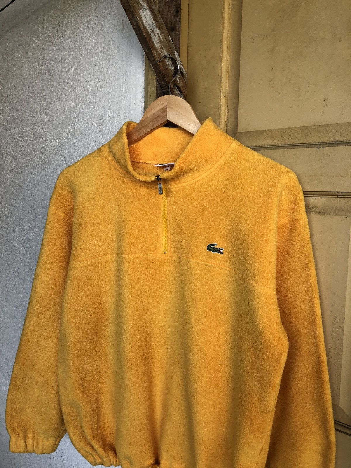 Lacoste Vintage Lacoste Small Logo Polartec Fleece Sweater Size US S / EU 44-46 / 1 - 2 Thumbnail