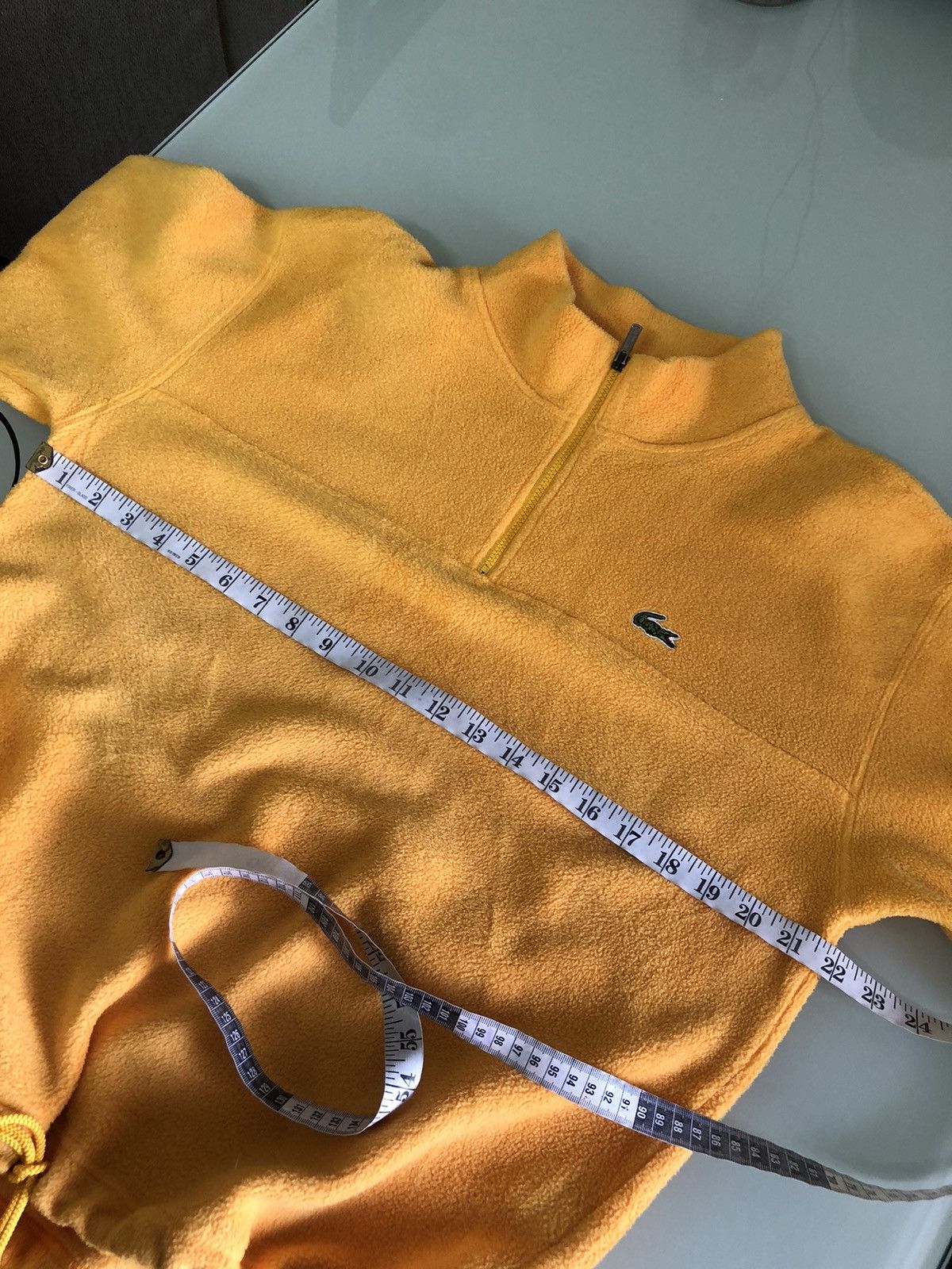 Lacoste Vintage Lacoste Small Logo Polartec Fleece Sweater Size US S / EU 44-46 / 1 - 16 Thumbnail
