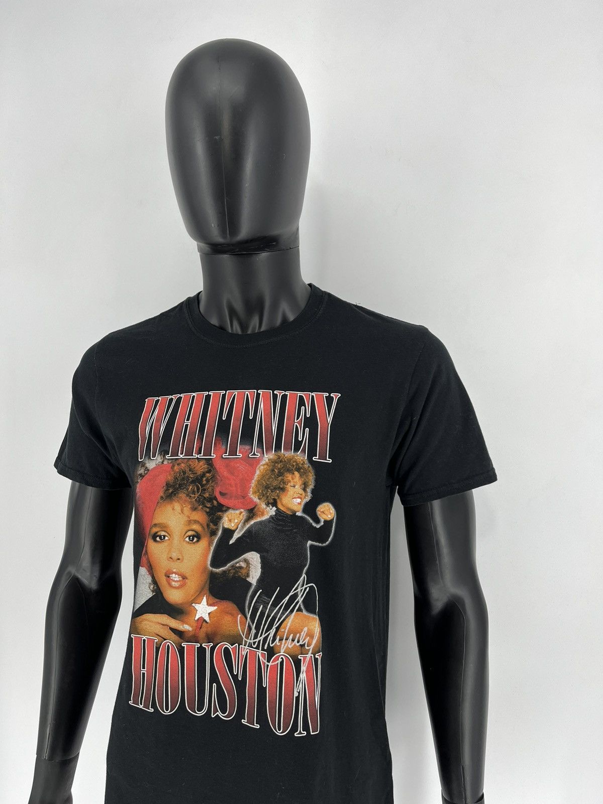 Band Tees × Vintage Vintage Y2K Whitney Houston Memorial Band Turner Tina Size US L / EU 52-54 / 3 - 6 Thumbnail