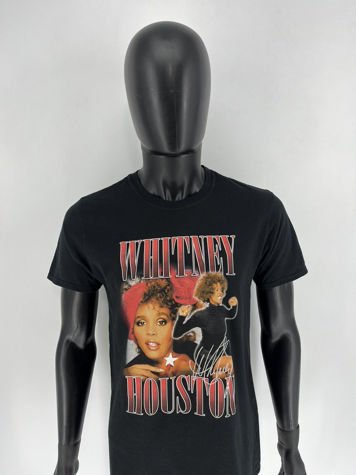Band Tees × Vintage Vintage Y2K Whitney Houston Memorial Band Turner Tina Size US L / EU 52-54 / 3 - 7 Thumbnail