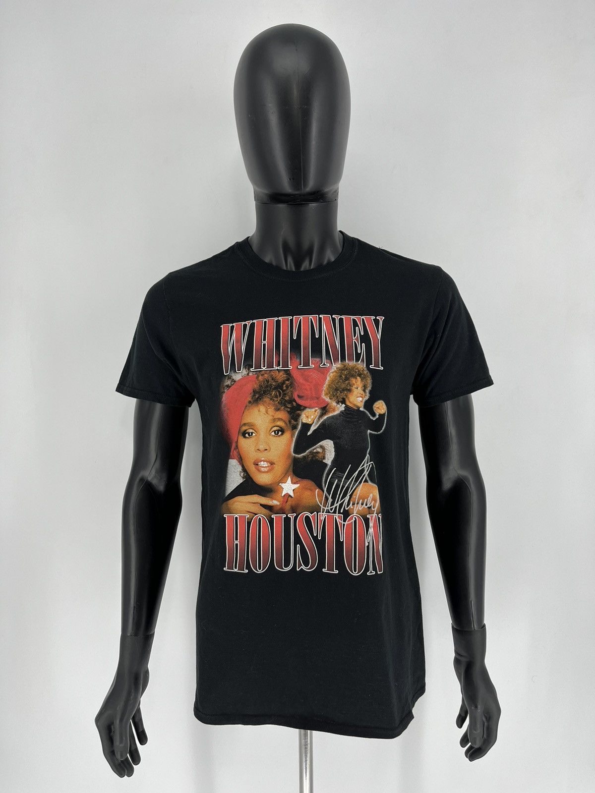 Band Tees × Vintage Vintage Y2K Whitney Houston Memorial Band Turner Tina Size US L / EU 52-54 / 3 - 4 Thumbnail
