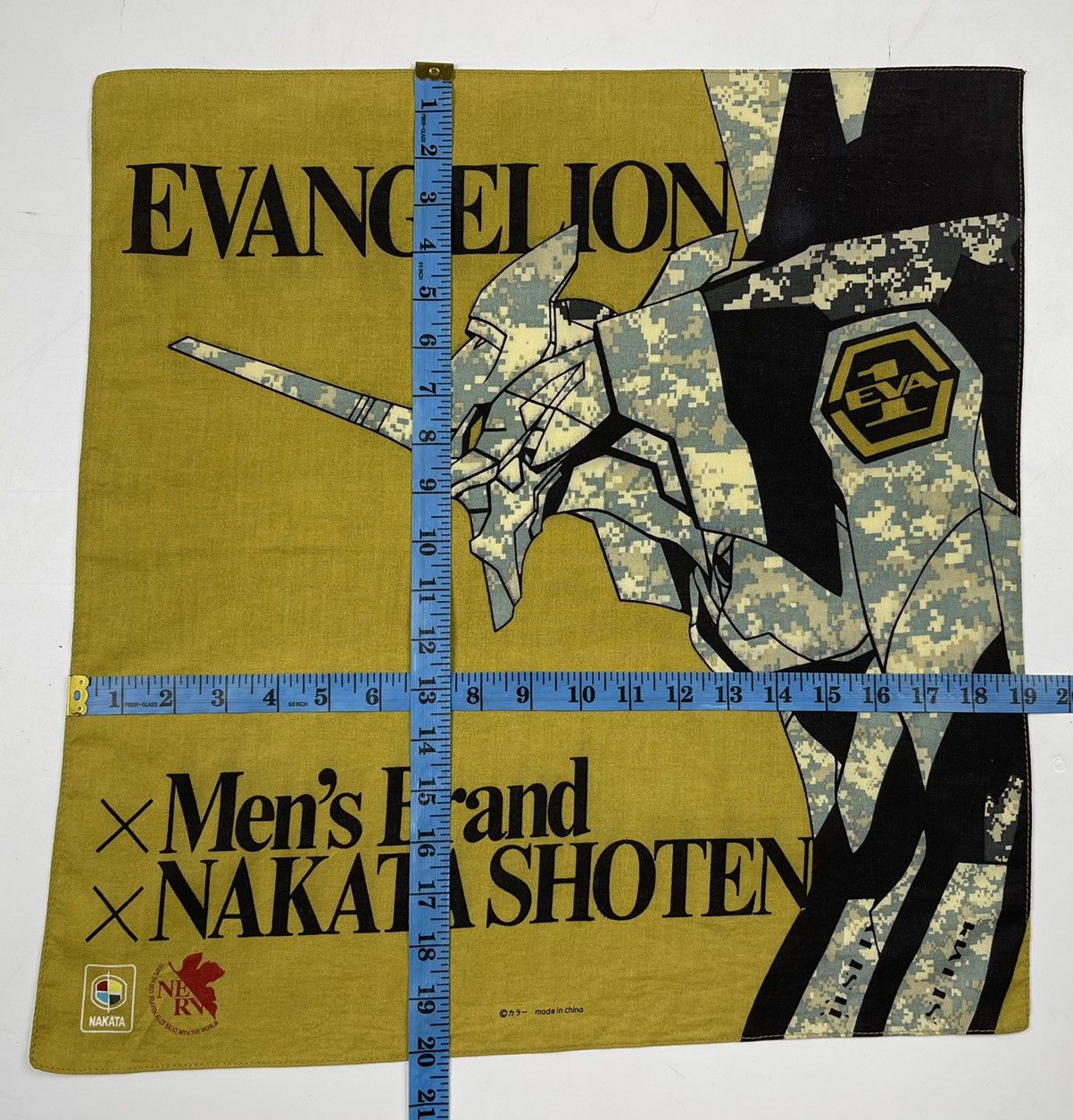 Anime × Japanese Brand neon genesis evangelion bandana handkerchief neckerchief Size ONE SIZE - 2 Thumbnail