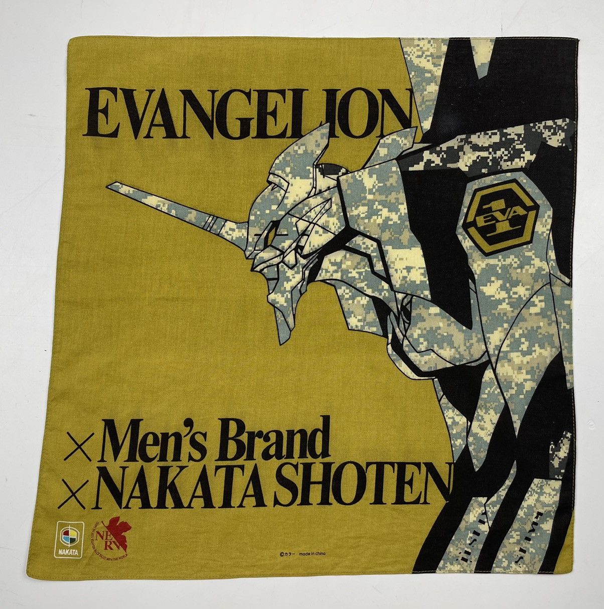 Anime × Japanese Brand neon genesis evangelion bandana handkerchief neckerchief Size ONE SIZE - 1 Thumbnail