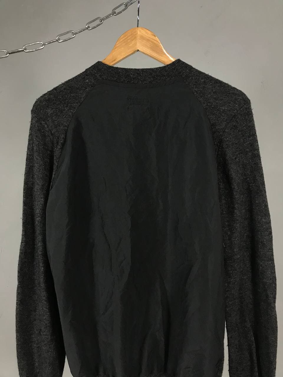 Allsaints Allsaints luxury streetwear wool nylon zip sweatshirt Size US S / EU 44-46 / 1 - 8 Thumbnail