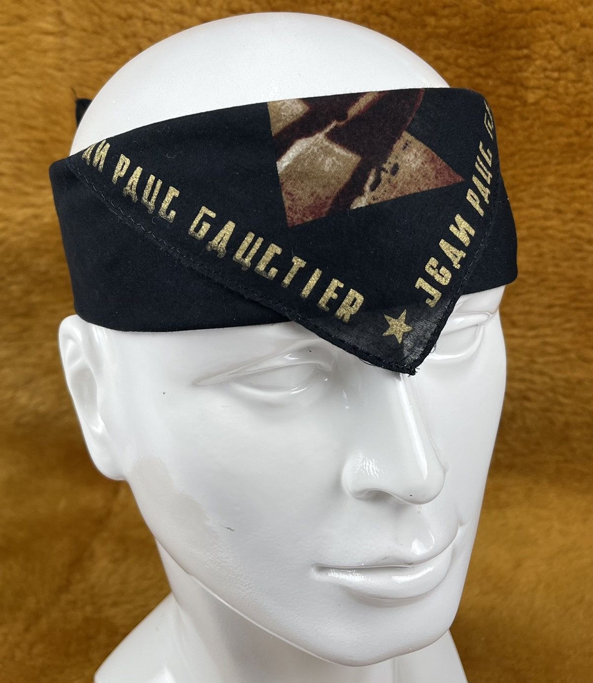 Jean Paul Gaultier × Other jpg bandana handkerchief neckerchief scarf HC0475 Size ONE SIZE - 1 Thumbnail