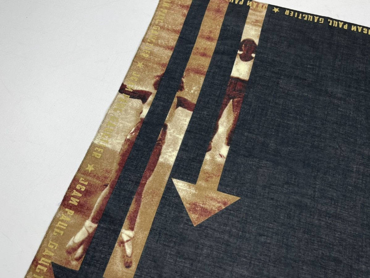 Jean Paul Gaultier × Other jpg bandana handkerchief neckerchief scarf HC0475 Size ONE SIZE - 5 Thumbnail