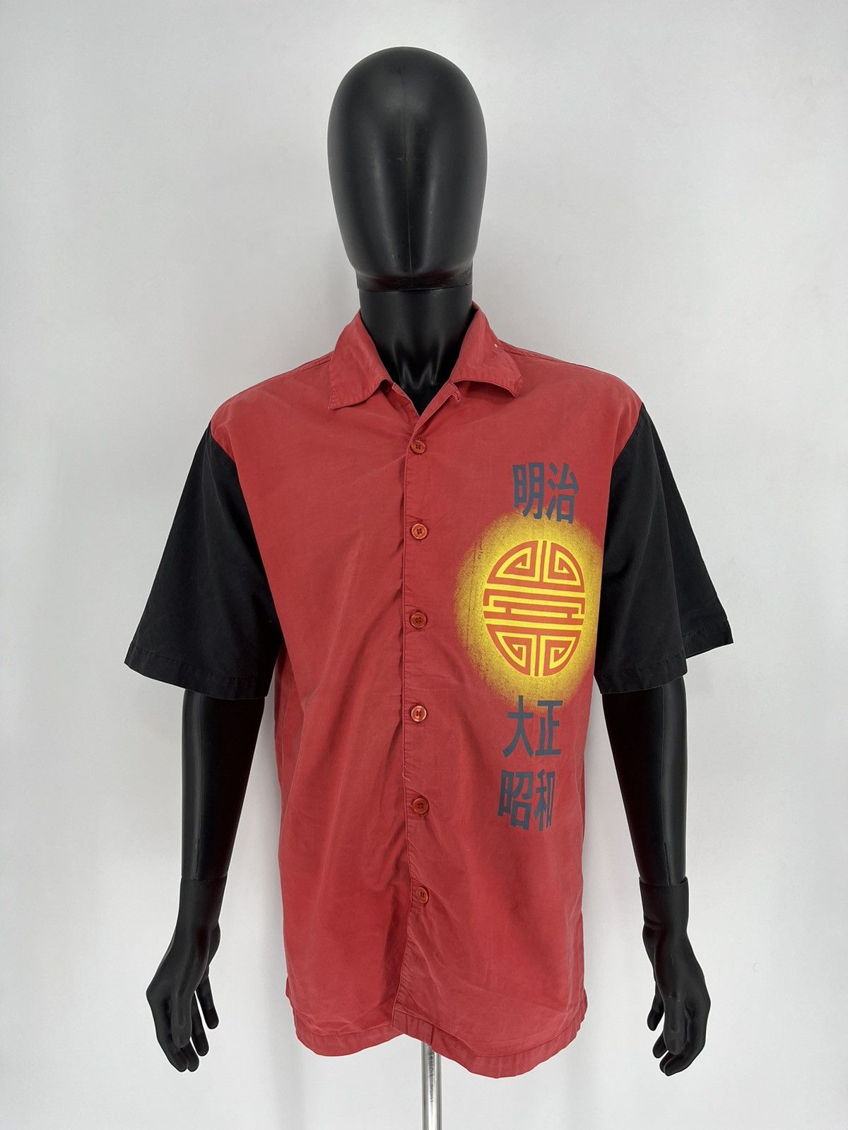 Vintage Vintage Hawaiian japanese style shirt Travis Scott style Size US L / EU 52-54 / 3 - 2 Thumbnail