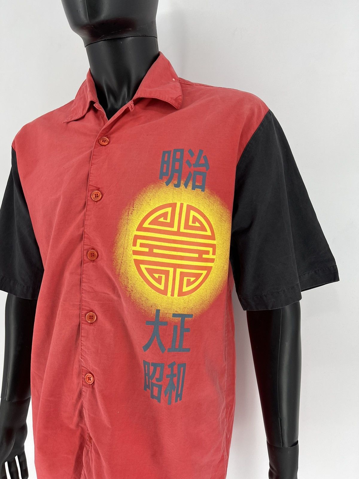 Vintage Vintage Hawaiian japanese style shirt Travis Scott style Size US L / EU 52-54 / 3 - 7 Thumbnail