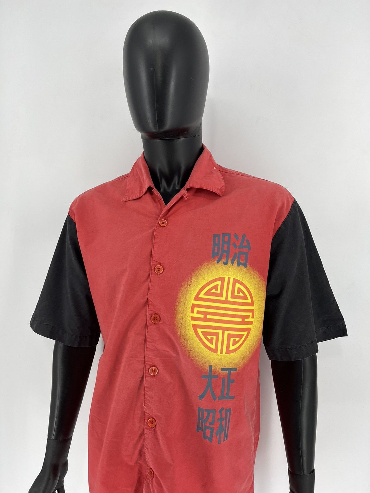 Vintage Vintage Hawaiian japanese style shirt Travis Scott style Size US L / EU 52-54 / 3 - 5 Thumbnail