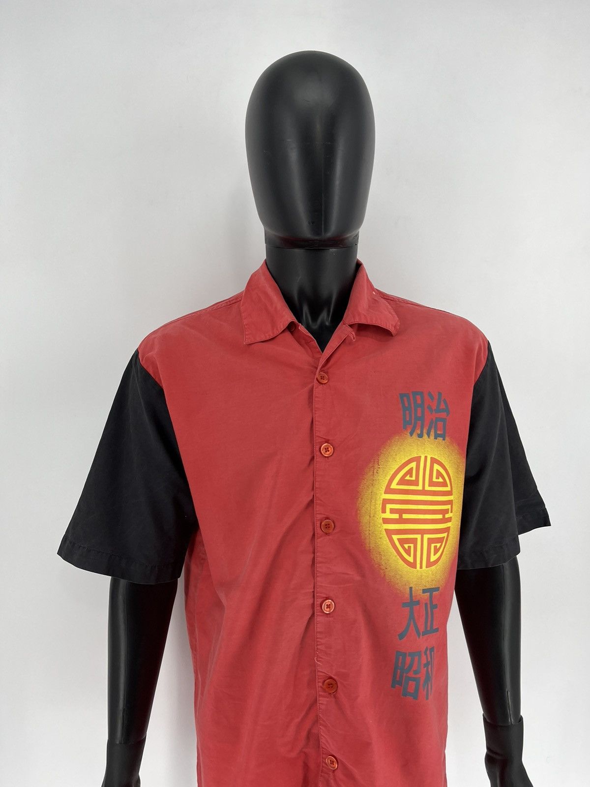 Vintage Vintage Hawaiian japanese style shirt Travis Scott style Size US L / EU 52-54 / 3 - 4 Thumbnail