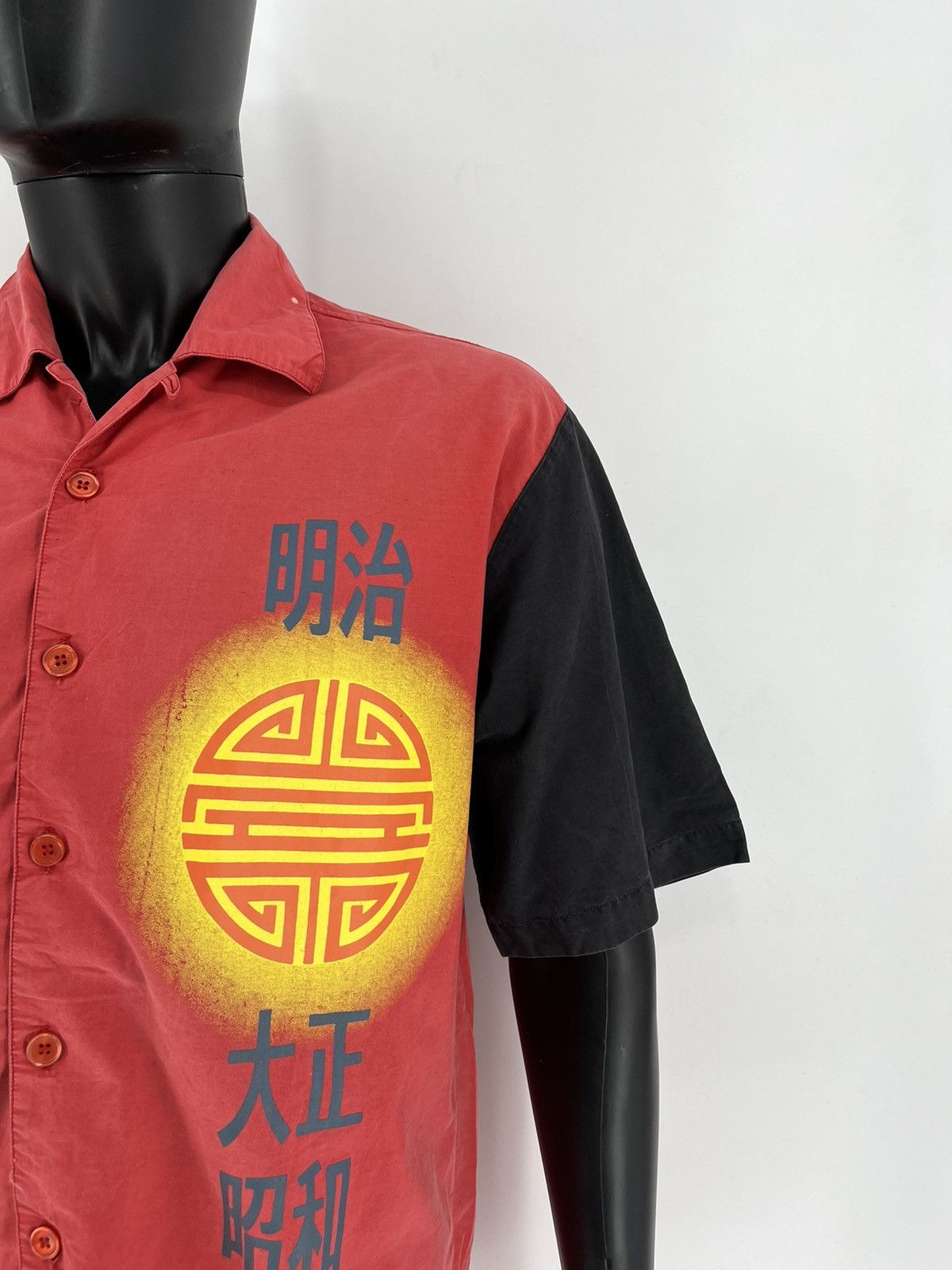 Vintage Vintage Hawaiian japanese style shirt Travis Scott style Size US L / EU 52-54 / 3 - 8 Thumbnail