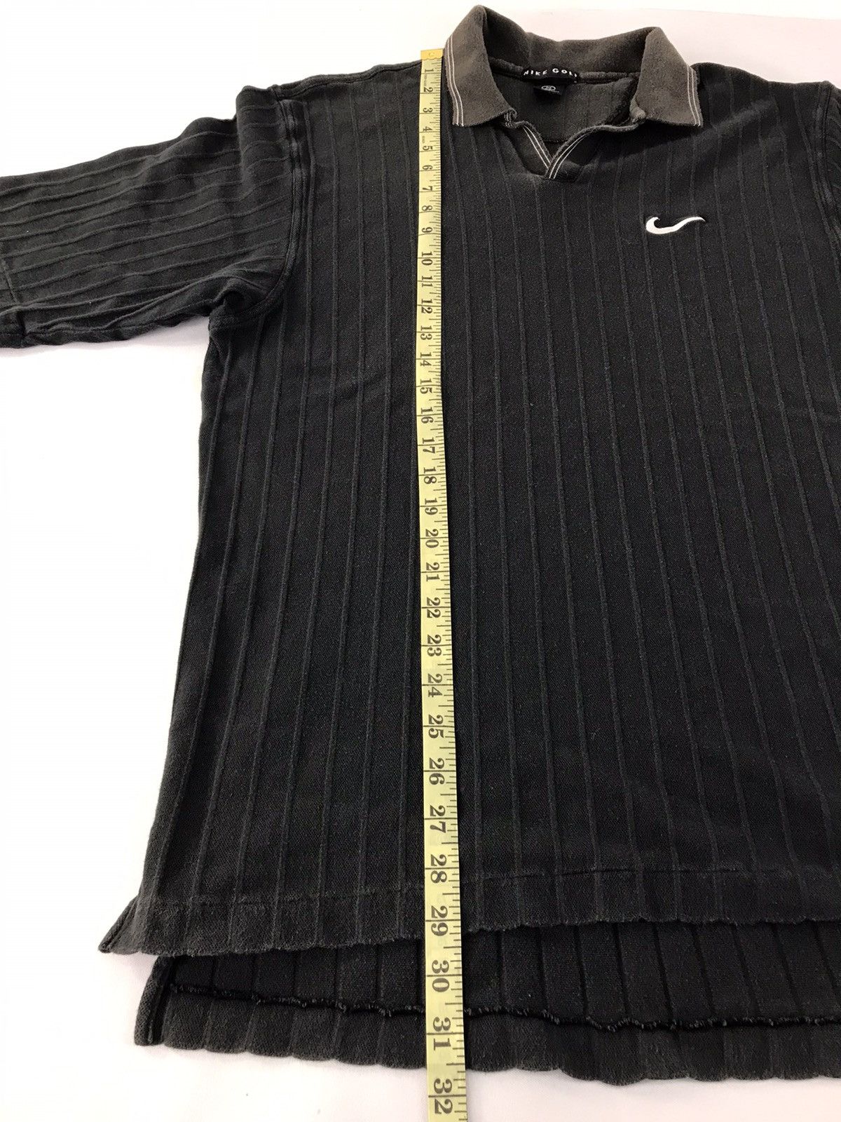 Nike Nike Golf Polo Tee Small Swoosh Embroidery Logo Striped Size US L / EU 52-54 / 3 - 9 Thumbnail