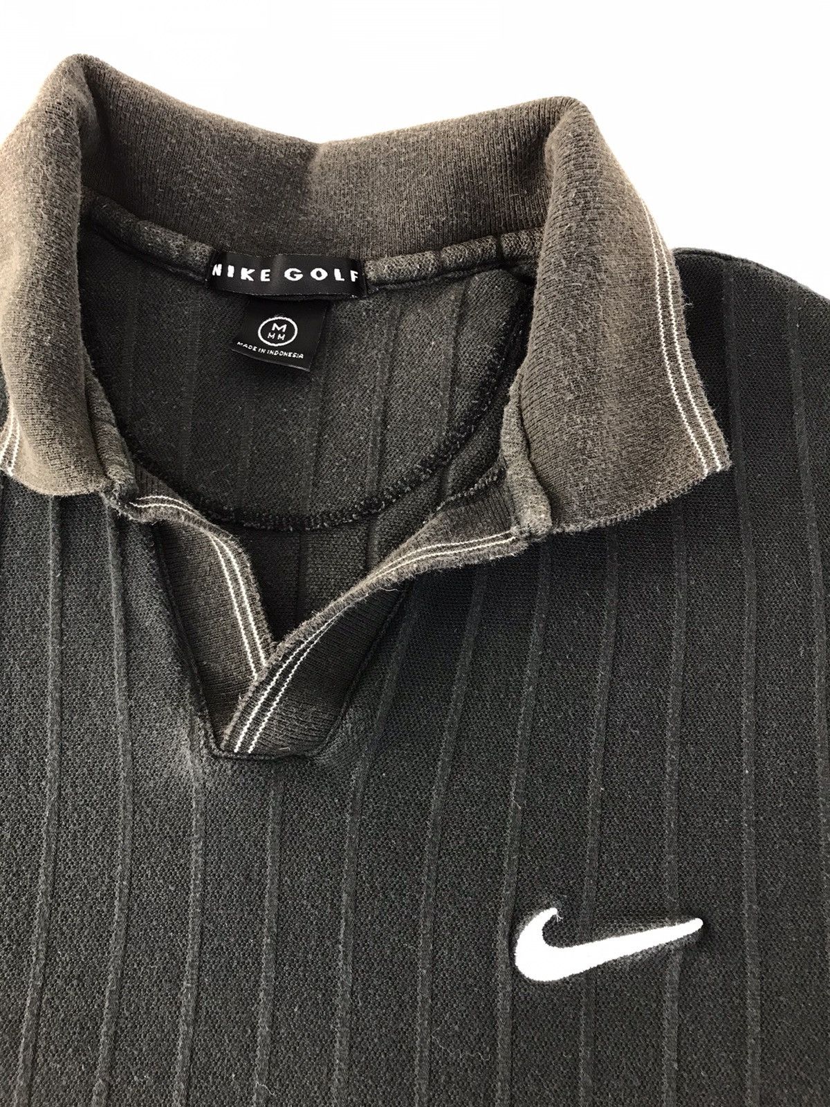 Nike Nike Golf Polo Tee Small Swoosh Embroidery Logo Striped Size US L / EU 52-54 / 3 - 4 Thumbnail