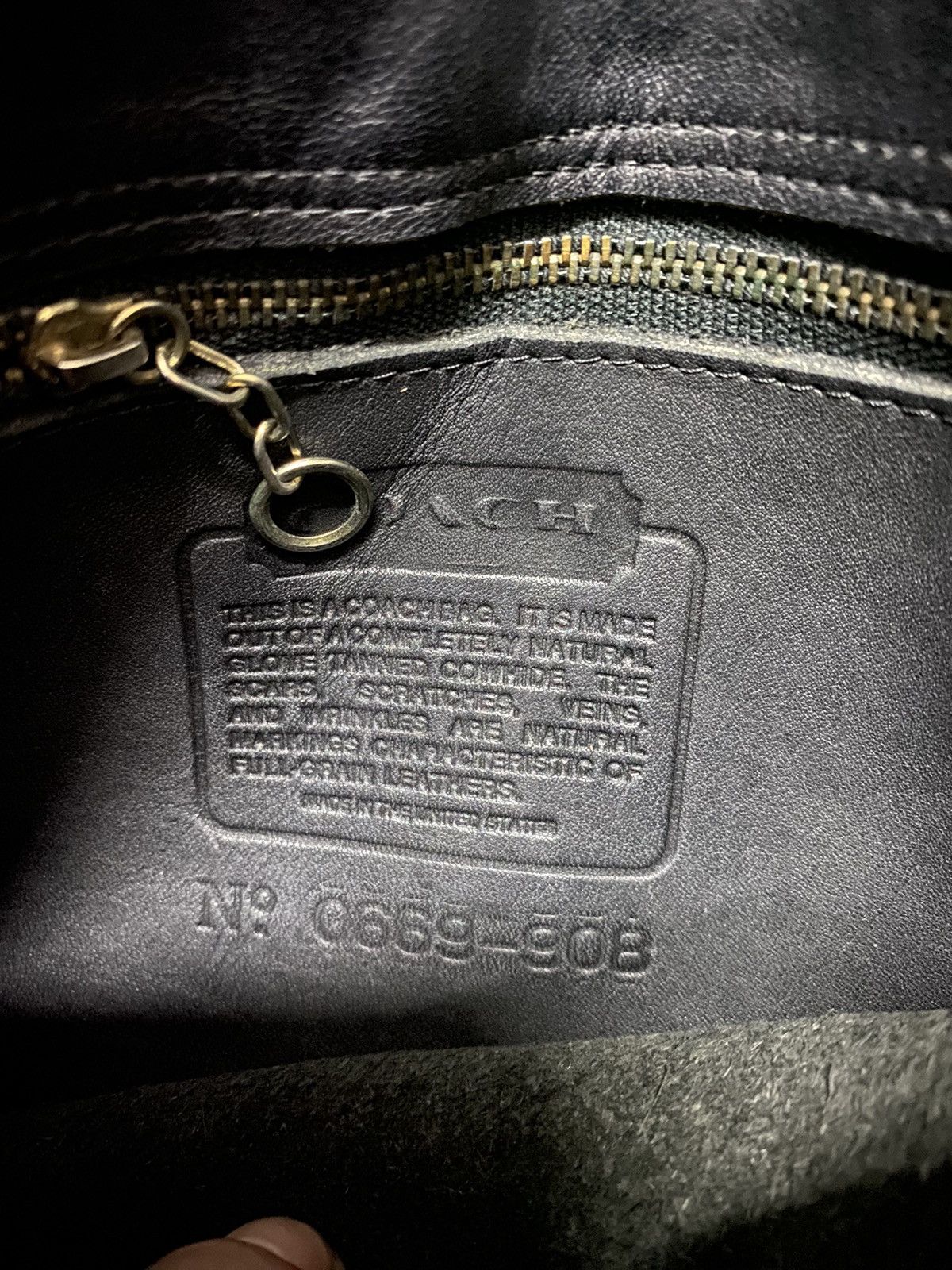 Coach Coach black leather sling bag Size ONE SIZE - 9 Thumbnail