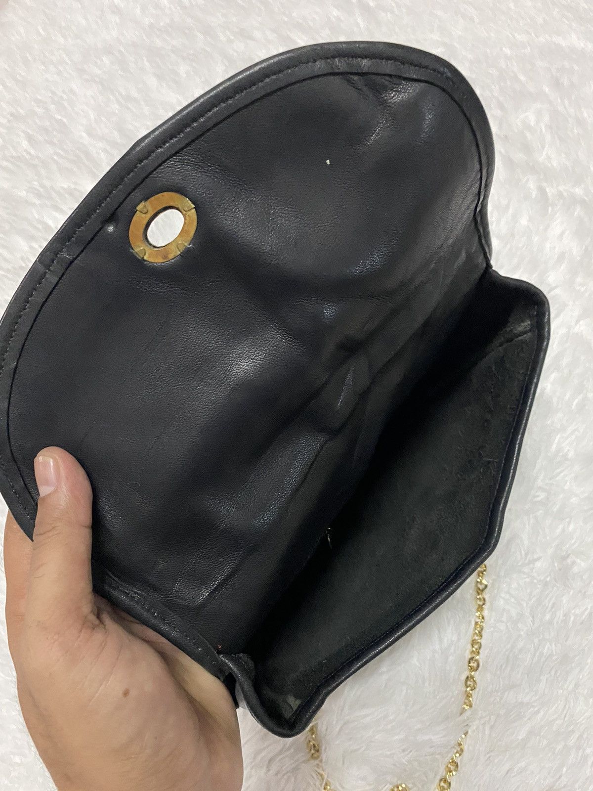 Coach Coach black leather sling bag Size ONE SIZE - 7 Thumbnail