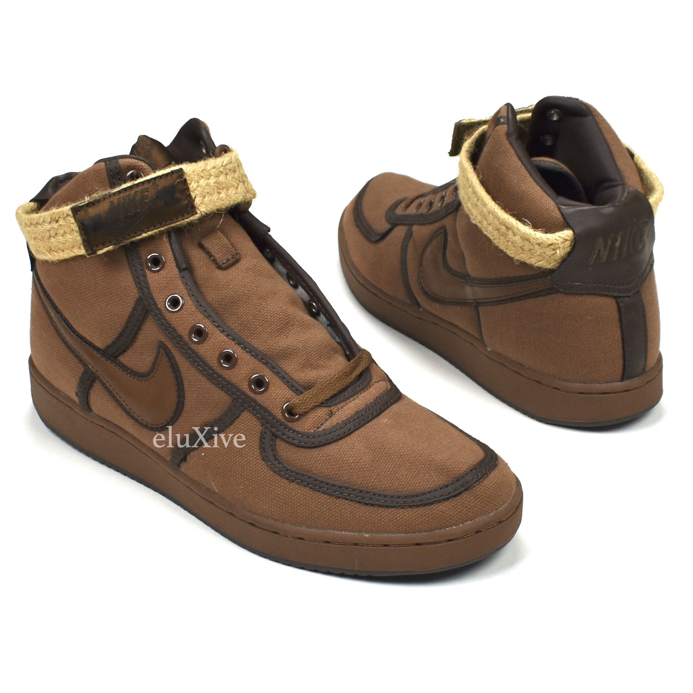 Nike Vandal High Canvas Haight St Paul Brown Bison 2003 DS