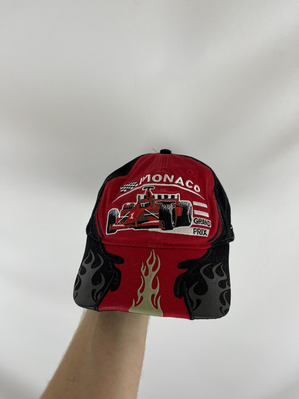 Formula 1 Grand Prix Monaco vintage formula-1 flame signed cap Size ONE SIZE - 2 Thumbnail