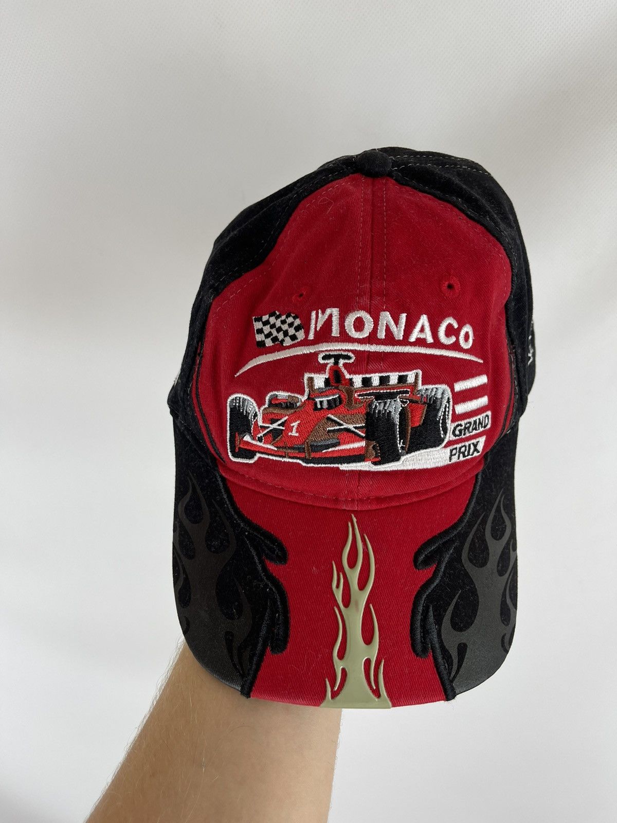 Formula 1 Grand Prix Monaco vintage formula-1 flame signed cap Size ONE SIZE - 5 Thumbnail