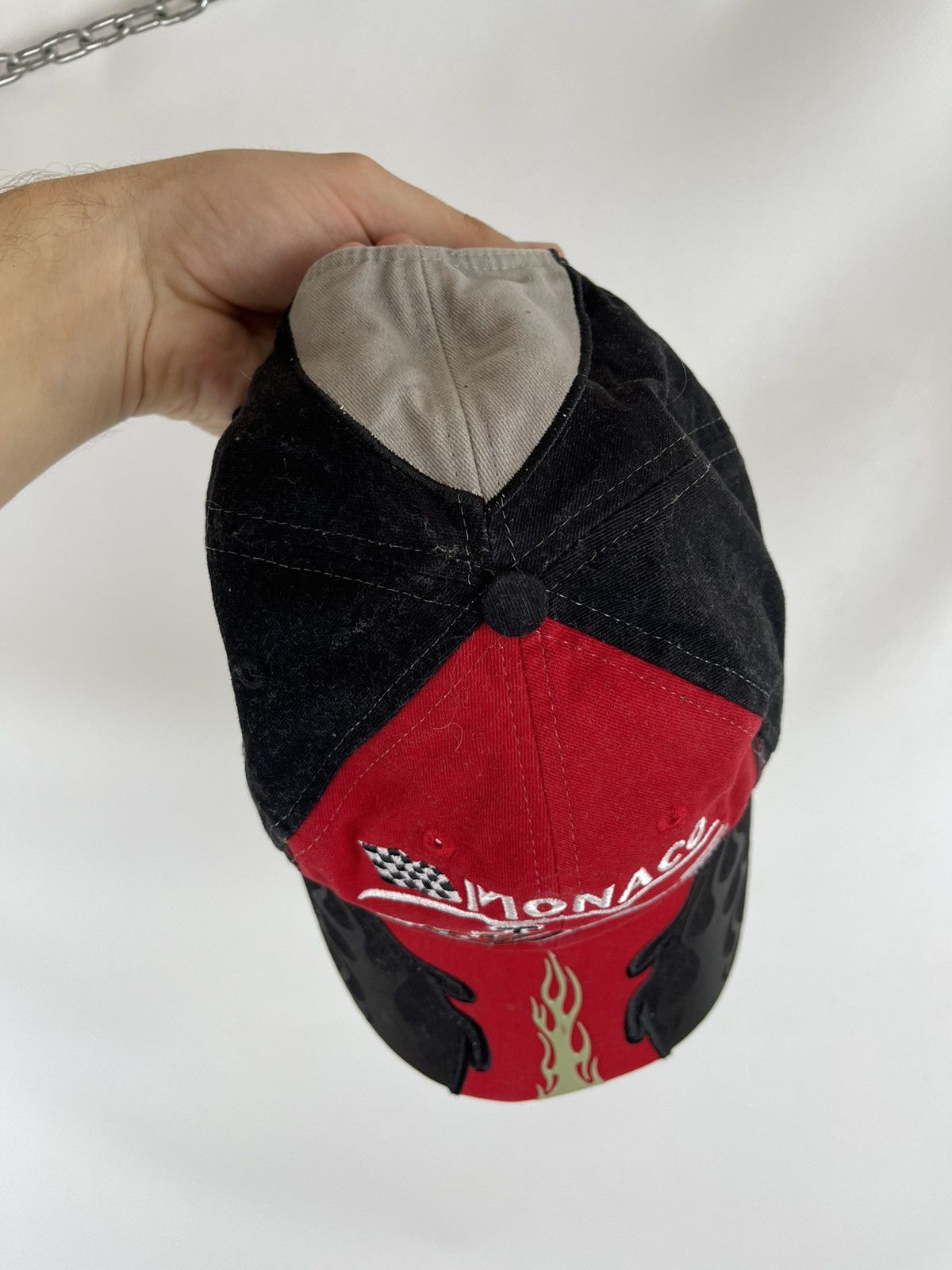 Formula 1 Grand Prix Monaco vintage formula-1 flame signed cap Size ONE SIZE - 8 Thumbnail